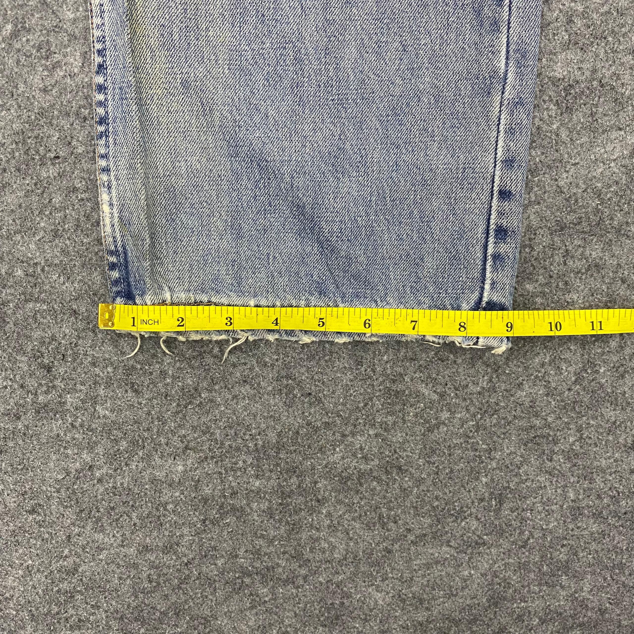 Levi's 💥Best Offer💥Vintage Levis 501 Distressed denim Size US 34 / EU 50 - 8 Thumbnail