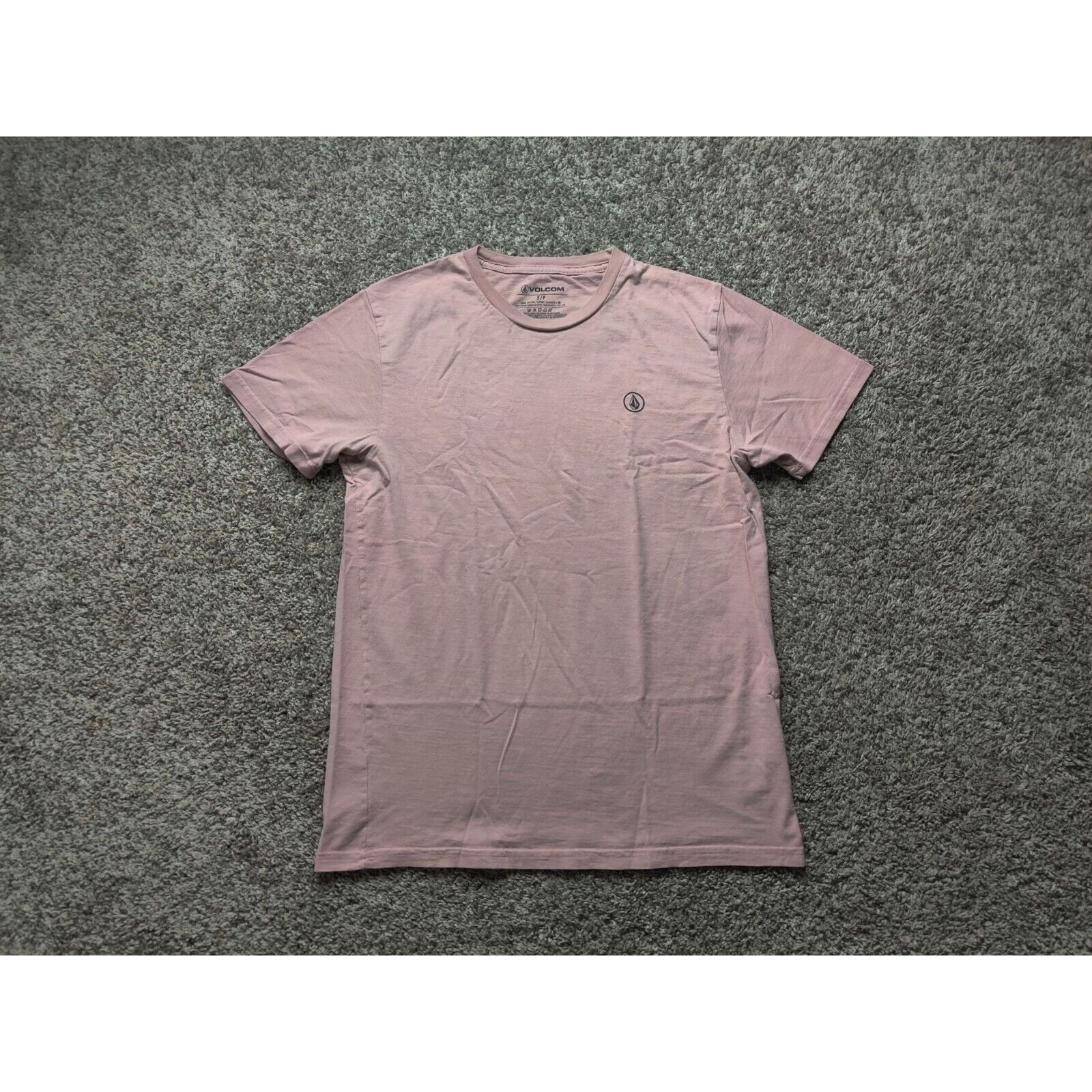 Volcom Volcom Stone Shirt Adult Mens Small Solid Pink Logo Size US S / EU 44-46 / 1 - 1 Thumbnail