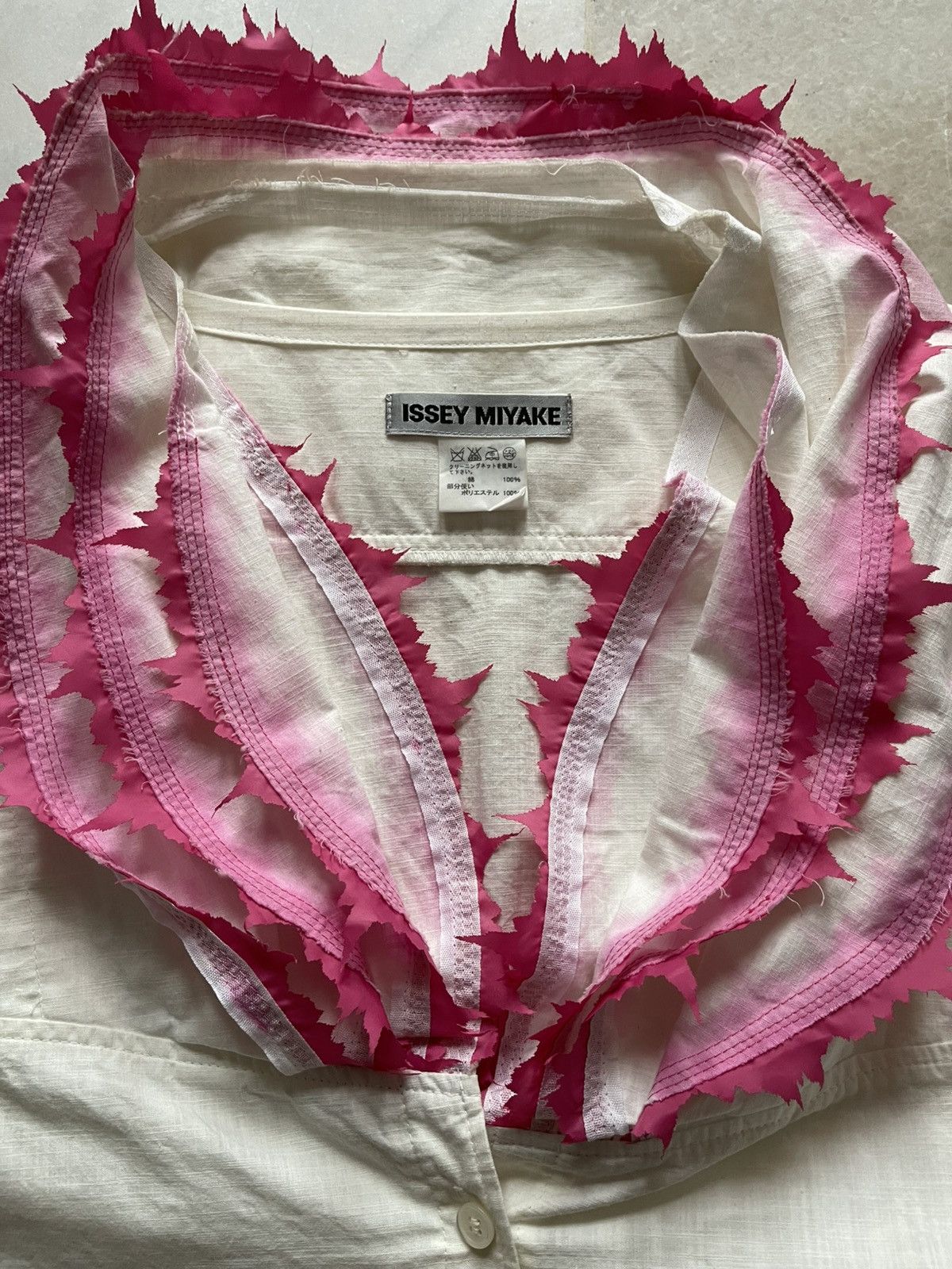 Issey Miyake Rare Issey Miyake Flower Flame Motif Button Ups Size M / US 6-8 / IT 42-44 - 3 Thumbnail
