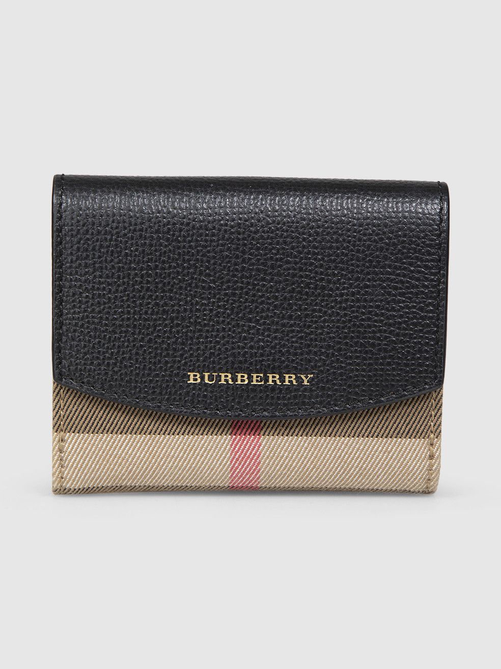 Burberry Nova Check Luna French Wallet Size ONE SIZE - 1 Thumbnail