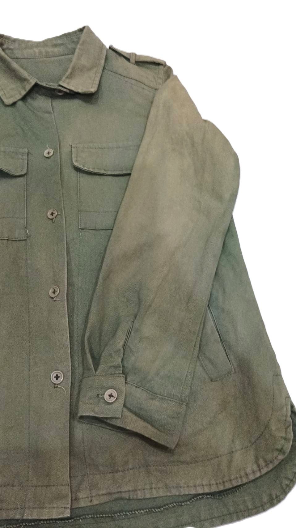 Other French Jacket : Green VINTAGE Workwear Military Men Size US L / EU 52-54 / 3 - 5 Thumbnail