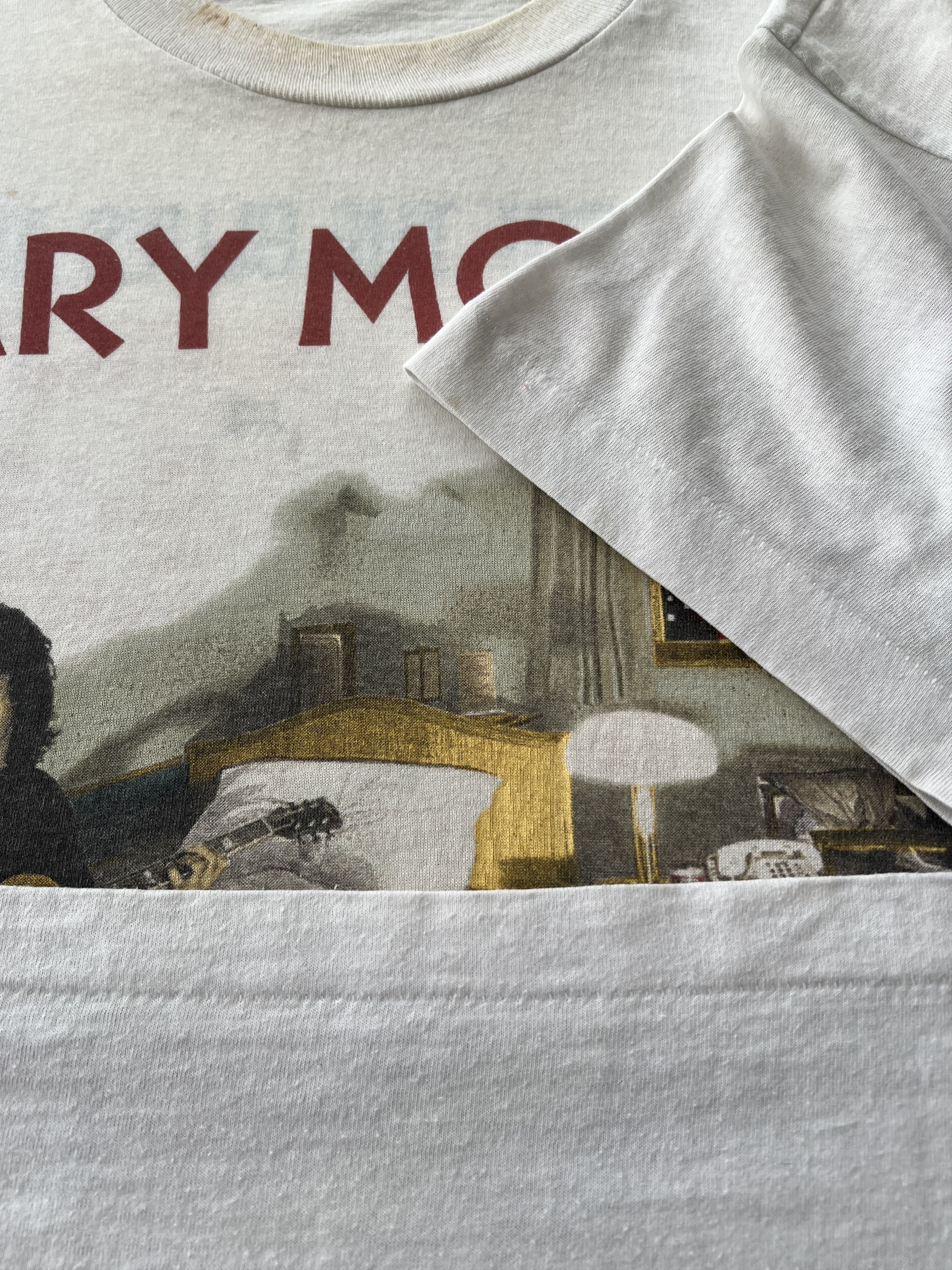 Band Tees Vintage 1990 Gary Moore With The Midnight Blues Band T-shirt Size US M / EU 48-50 / 2 - 7 Thumbnail