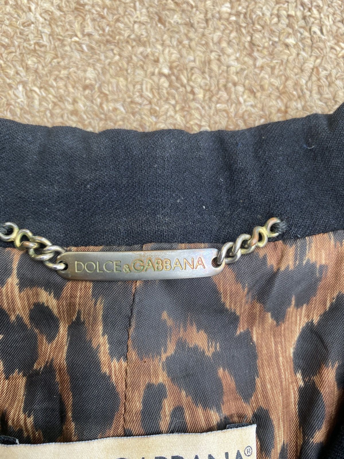 Dolce & Gabbana Vintage dolce&gabbana cropped jacket Size S / US 4 / IT 40 - 14 Thumbnail