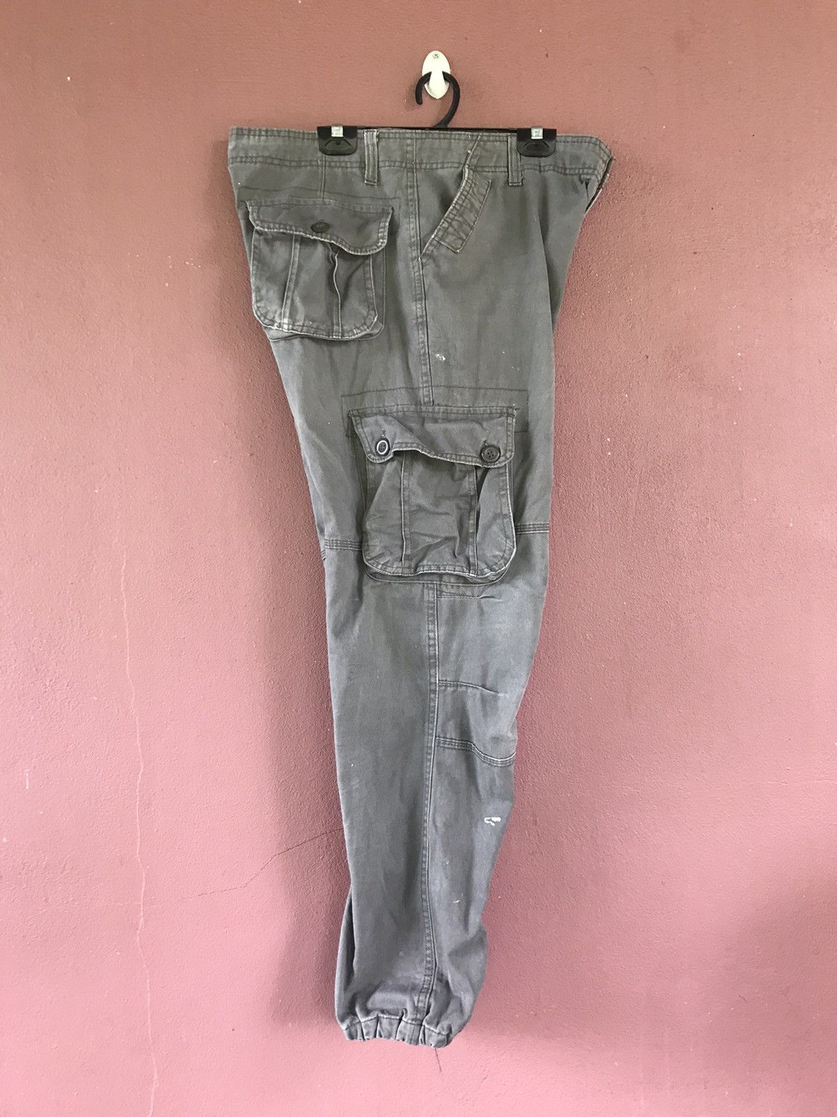 Japanese Brand Multipockets Cargo Pants Size 36 Size US 35 - 3 Thumbnail