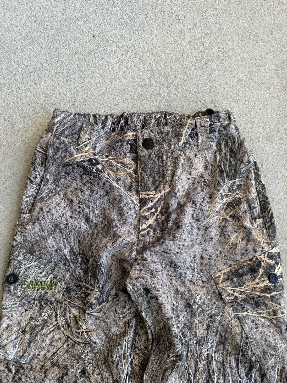 Vintage Vintage Mossy Oak Camo Track Pants Size 24" / US 00 / IT 34 - 3 Thumbnail