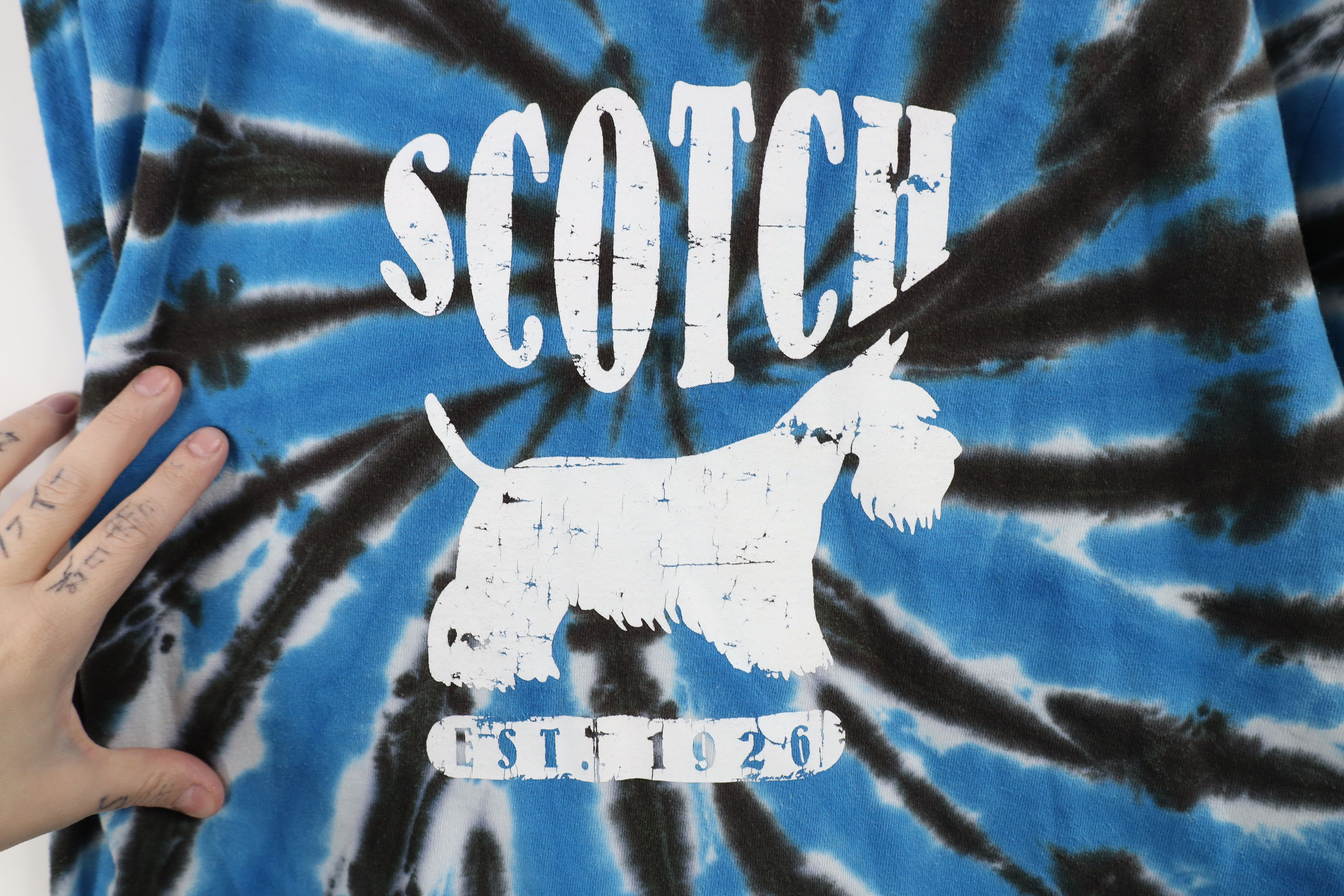 Vintage Vintage 90s Y2K Streetwear Scottish Terrier Dog T-Shirt Size US L / EU 52-54 / 3 - 4 Thumbnail
