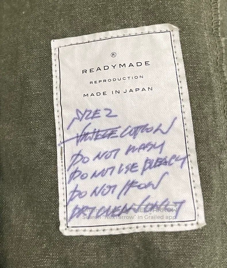 READYMADE Ready Made size 2 Military Cloth Trousers, Made from Handma Size US 38 / EU 54 - 8 Thumbnail