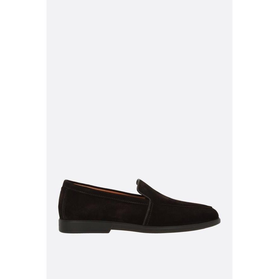 Santoni SANTONI Malibu Brown Suede Loafers New & Authentic (Men's s Size US 11 / EU 44 - 1 Thumbnail