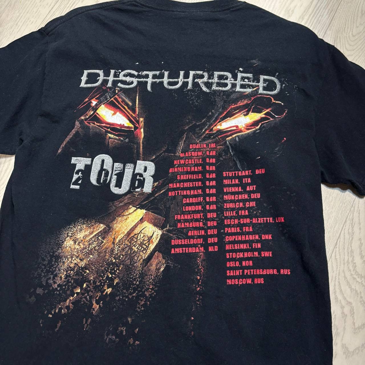 Other Disturbed 2016 tour T-shirt Size:M Size US M / EU 48-50 / 2 - 5 Thumbnail