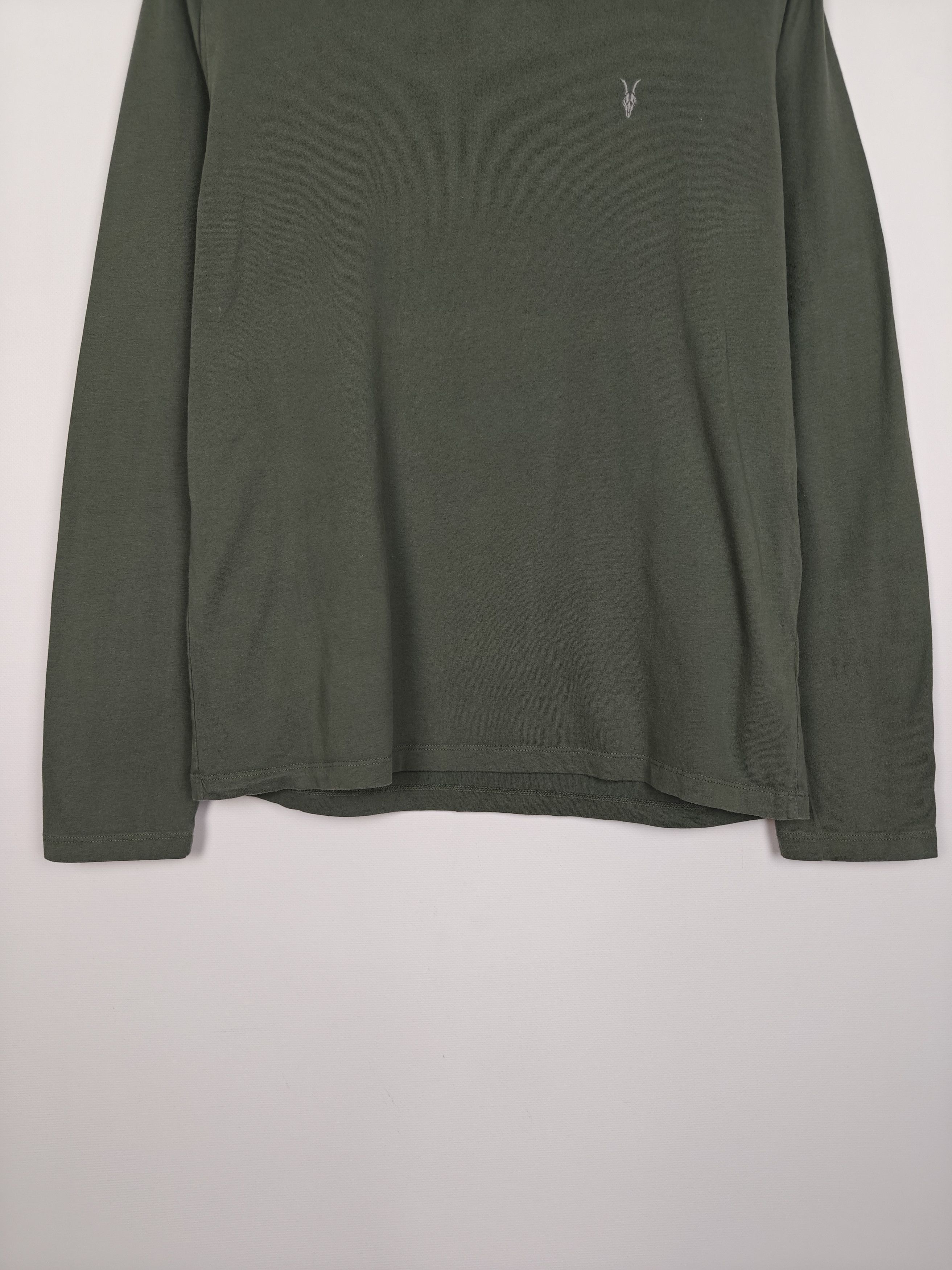 Allsaints Allsaints Longsleeve Race LS Crew Pullover Green size M Size US M / EU 48-50 / 2 - 3 Thumbnail