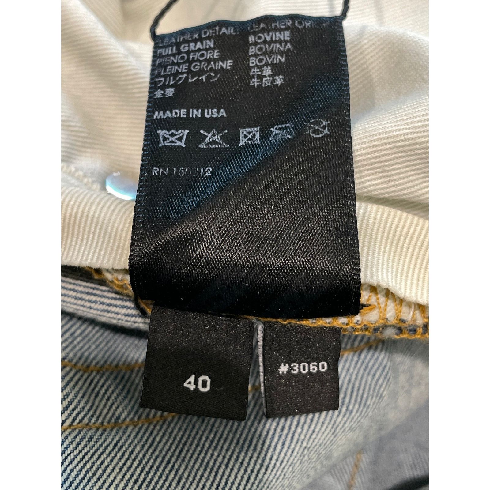 Amiri Amiri Clay Side Logo Light Wash Blue Jeans Size US 40 / EU 56 - 11 Thumbnail