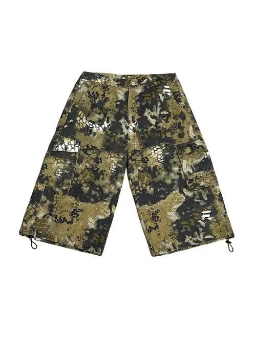 VIBE Retro Hip Hop Multi-Pocket Loose Casual Shorts Size US 32 / EU 48 - 8 Thumbnail