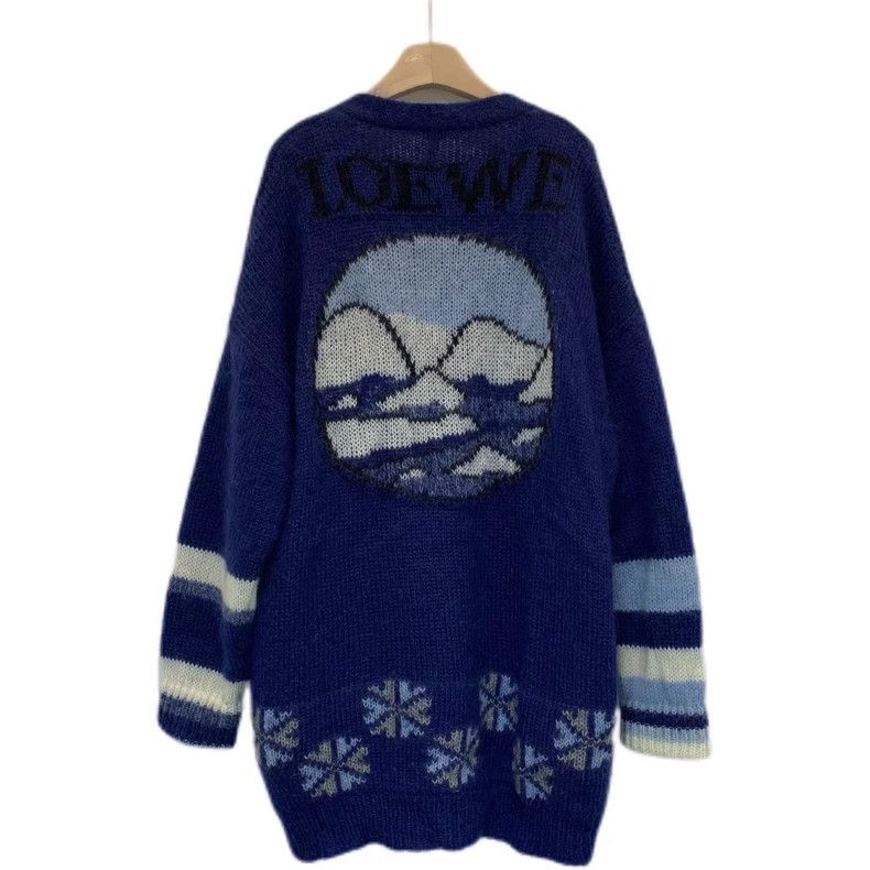 Loewe LOEWE Large single row knit long sleeves Size S / US 4 / IT 40 - 2 Thumbnail