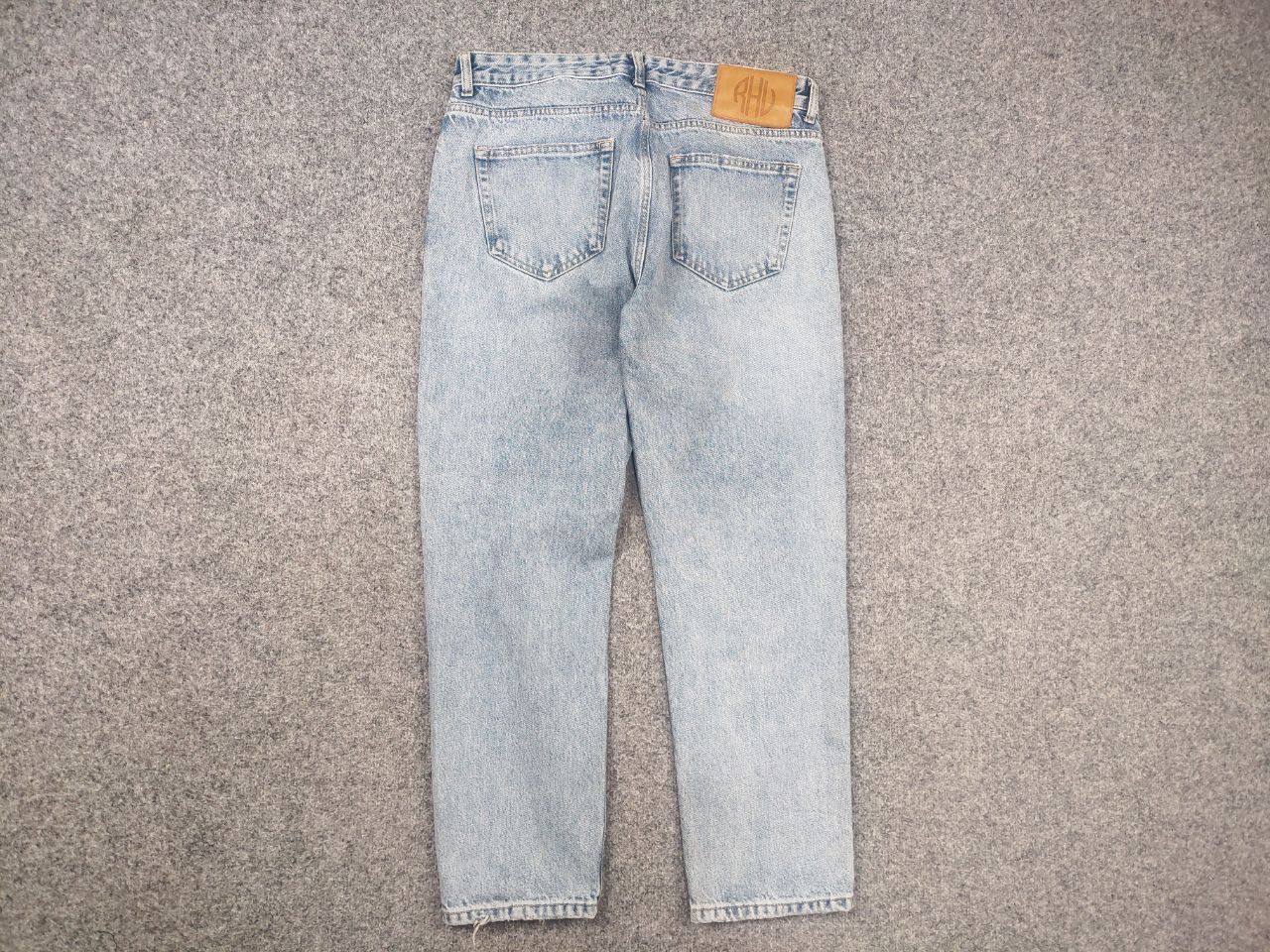 Rhude Zara Rhuigi RHUDE Design Baggy Relaxed Fit men's Mom Jeans Size US 34 / EU 50 - 9 Thumbnail