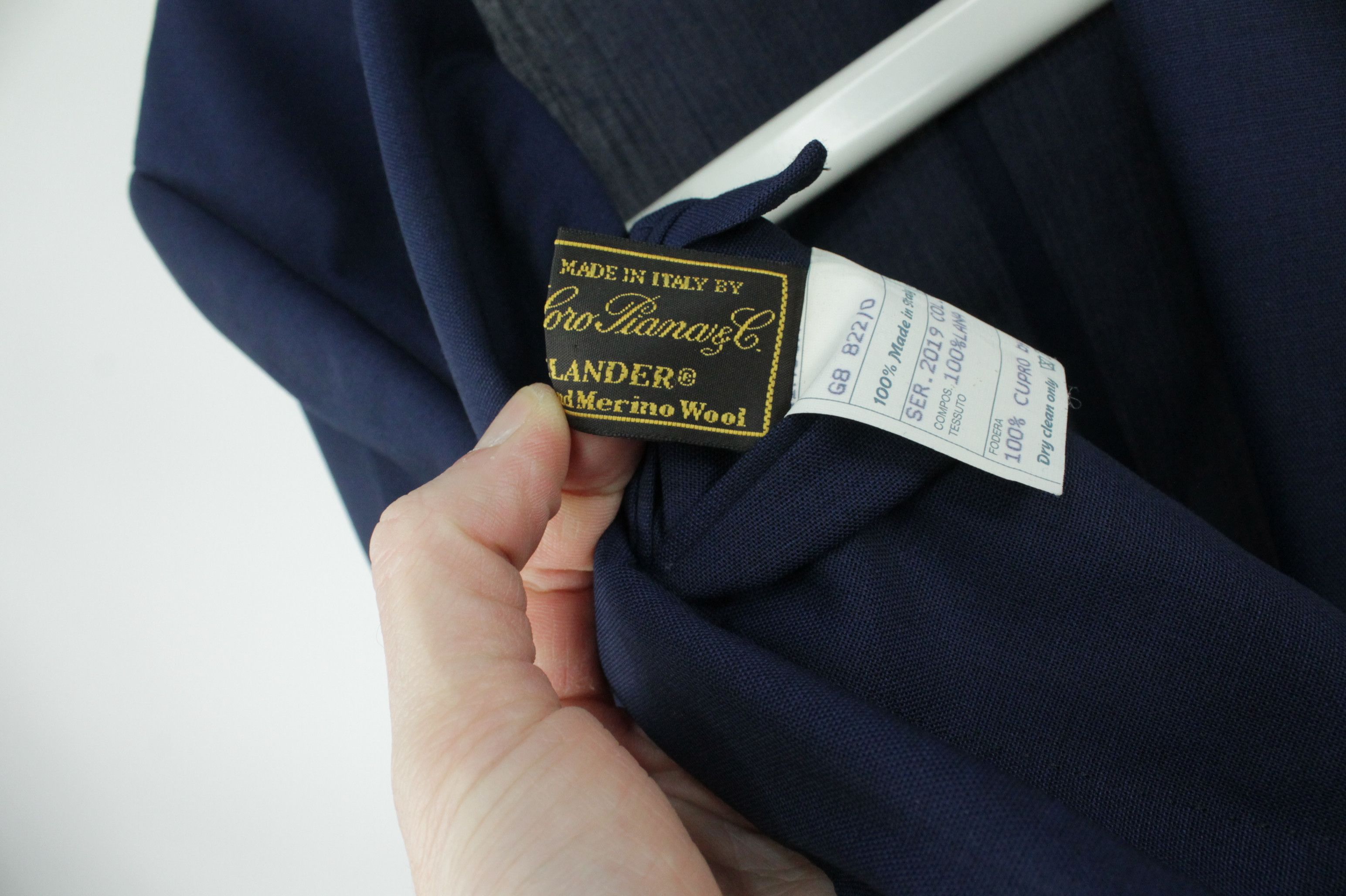 Ravazzolo Ravazzolo Hand Tailored Loro Piana Zelander Blazer Jacket Size US L / EU 52-54 / 3 - 9 Thumbnail