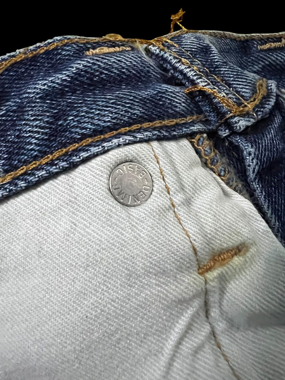 Denime Vintage Denime Japan Selvedge Mud Wash Jean Size US 30 / EU 46 - 13 Thumbnail