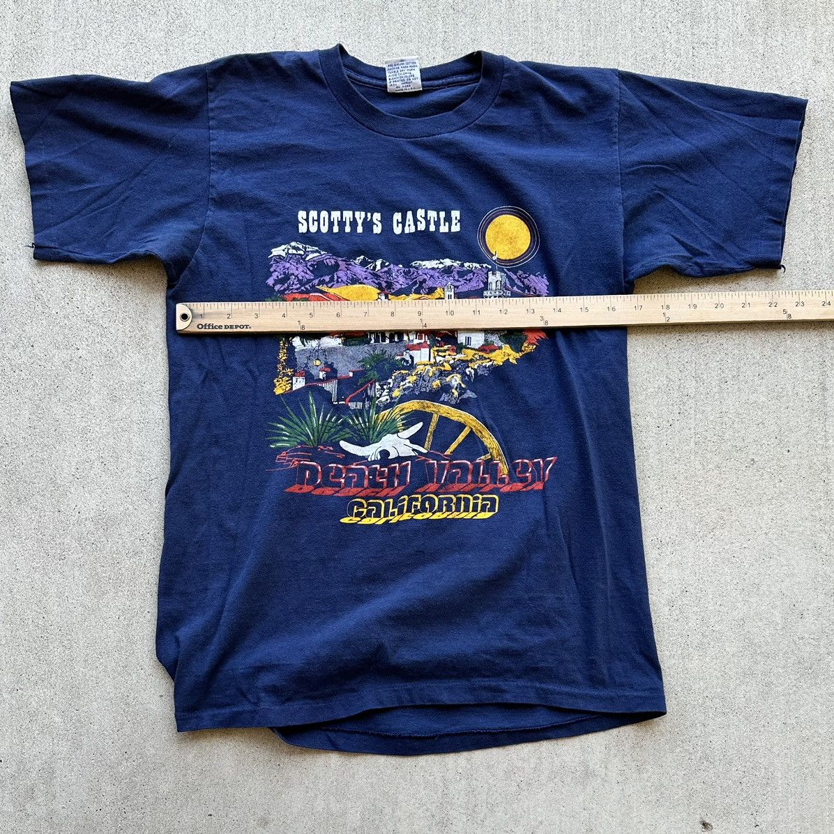 Vintage Vintage Death Valley California Tee Shirt 80s Single Stitch Size US S / EU 44-46 / 1 - 6 Thumbnail