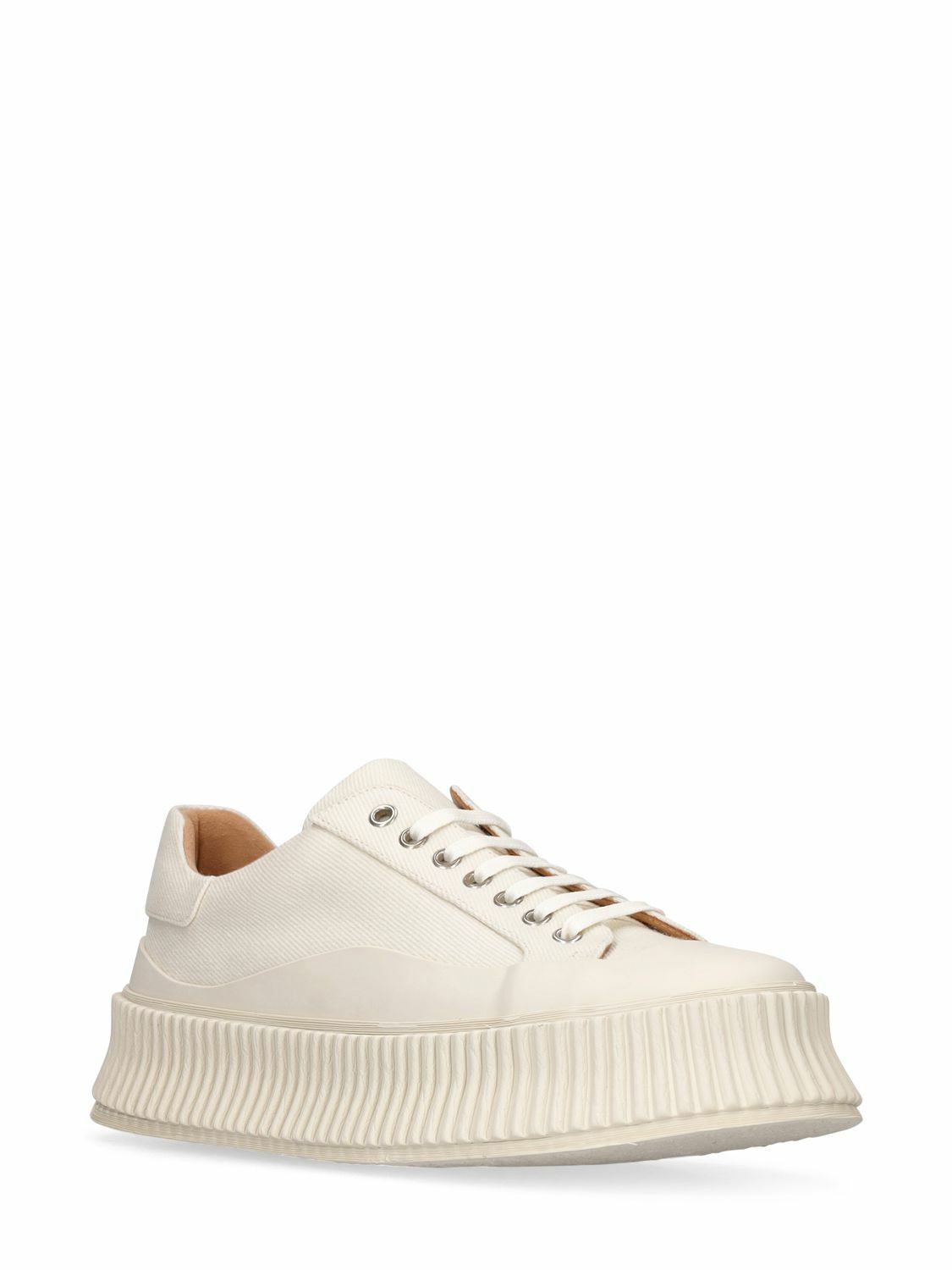 Jil Sander o1y1025 Low-Top Sneakers in White Size US 10 / IT 40 - 3 Thumbnail