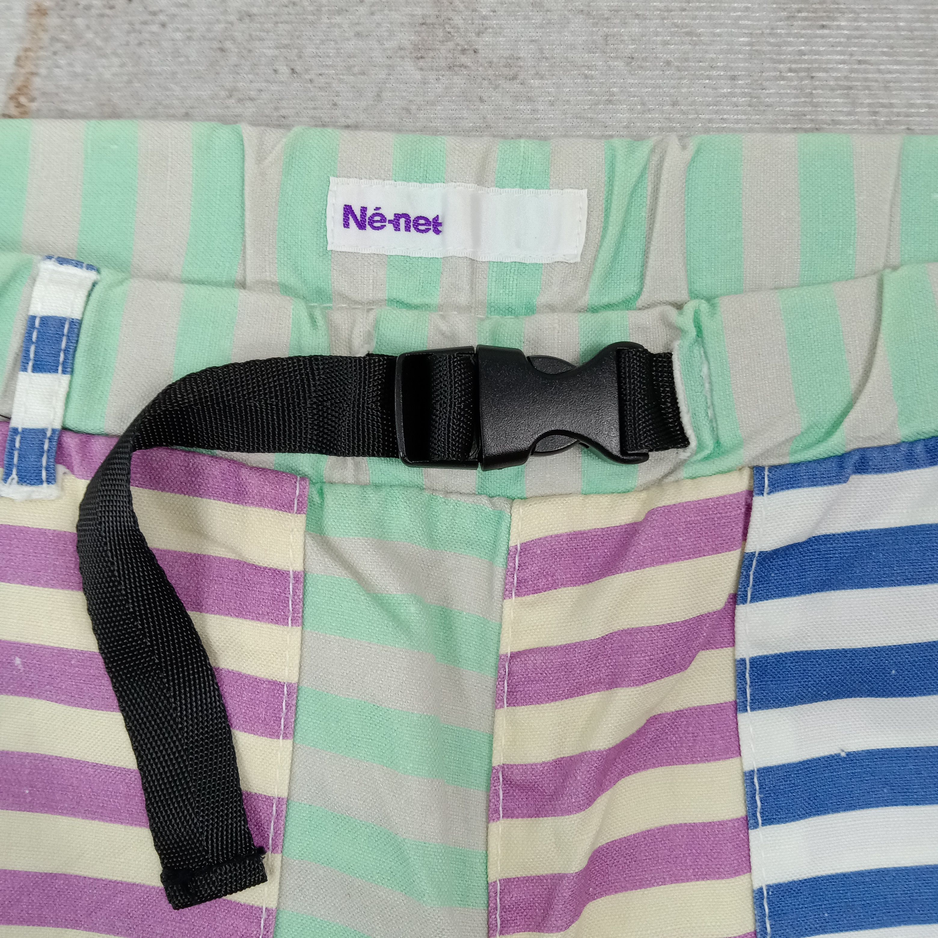 Ne-Net Ne-Net by Issey Miyake Stripes Pants C265N23 Size US 34 / EU 50 - 3 Thumbnail