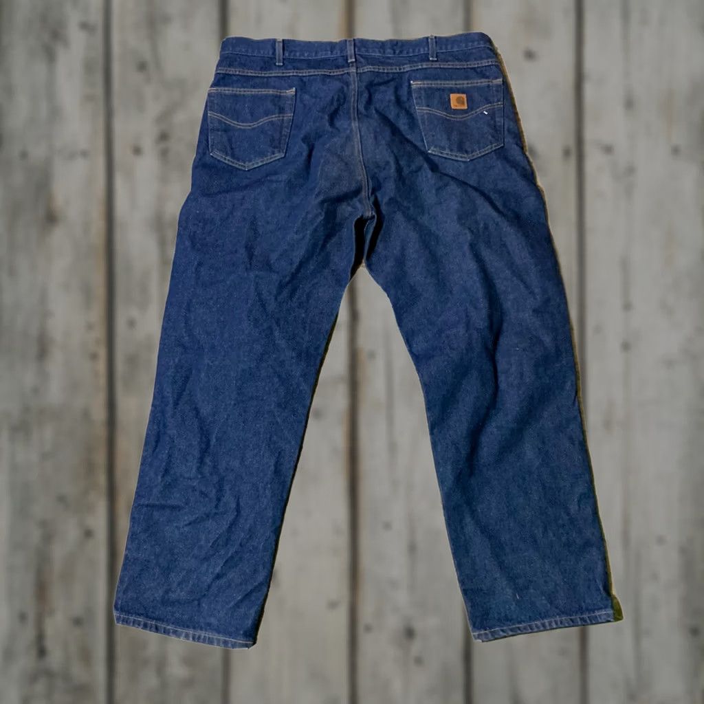 Carhartt Carhartt Men's Straight Blue Jeans Size 44 X 32 Size US 44 / EU 60 - 1 Thumbnail