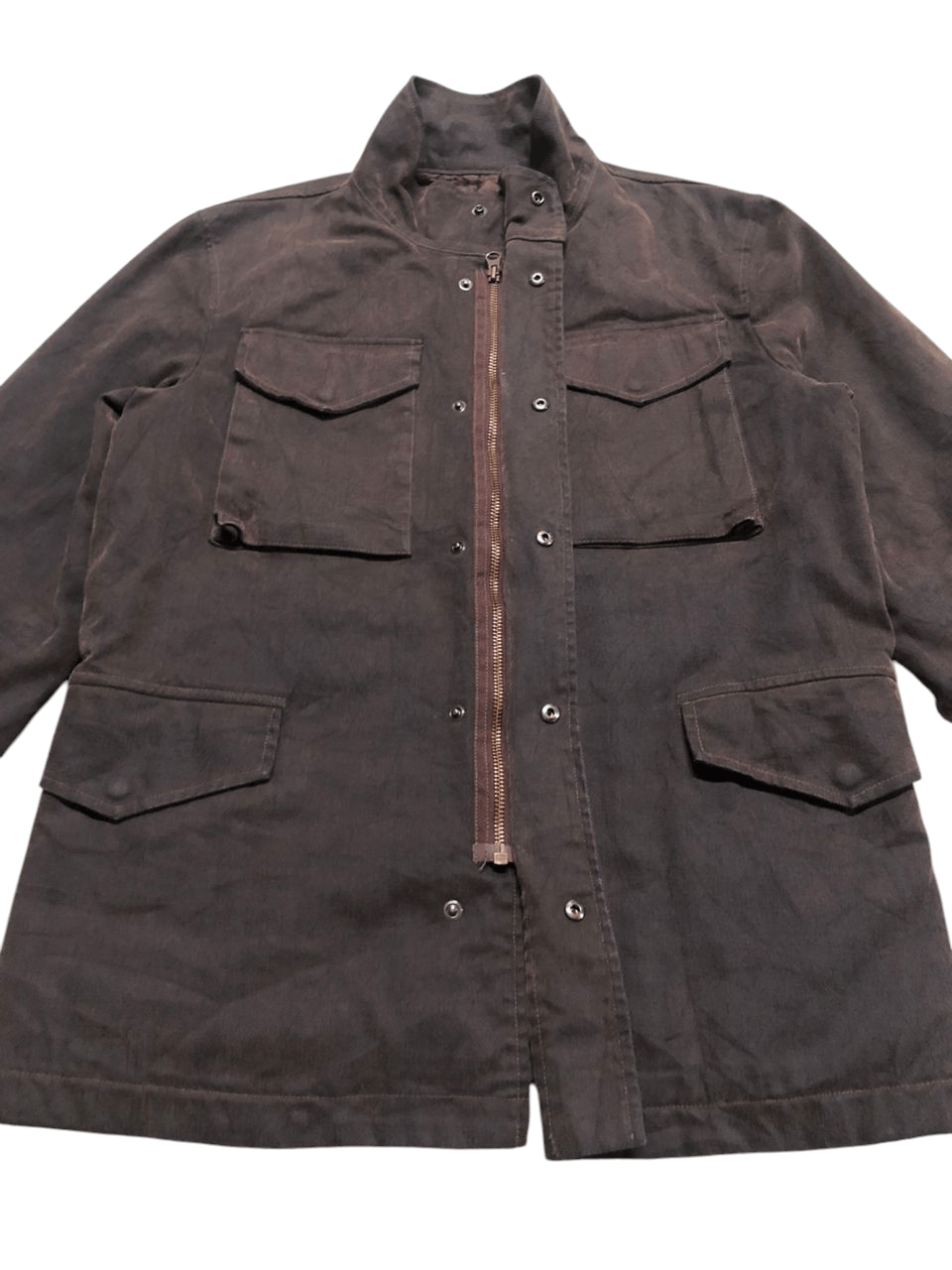 Tornado Mart Blue Tornado Denim Waxed Jacket Military Style Size US M / EU 48-50 / 2 - 8 Thumbnail