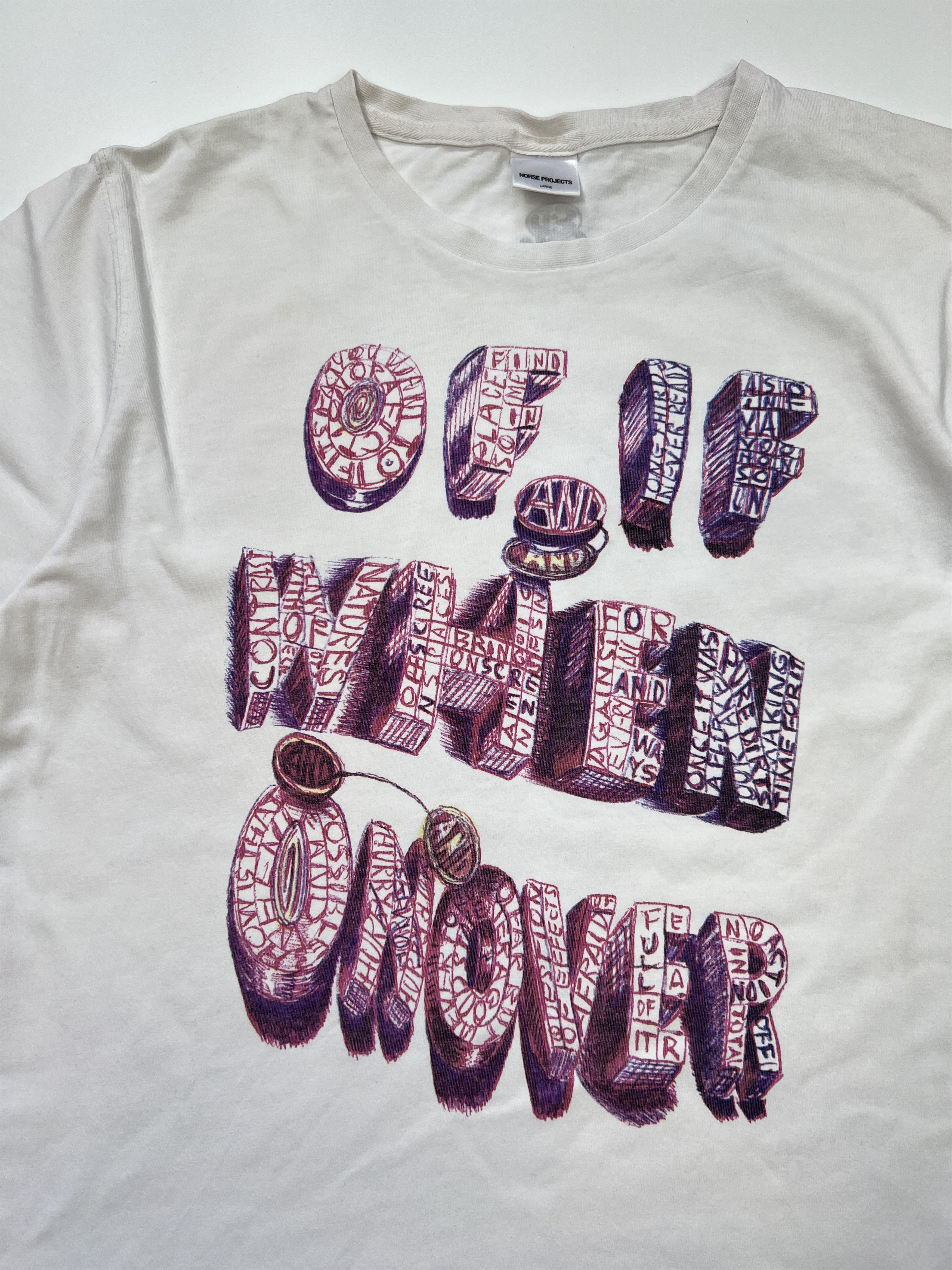 Norse Projects Norse Projects Ed Fella Archive Tee Printed Size US M / EU 48-50 / 2 - 5 Thumbnail