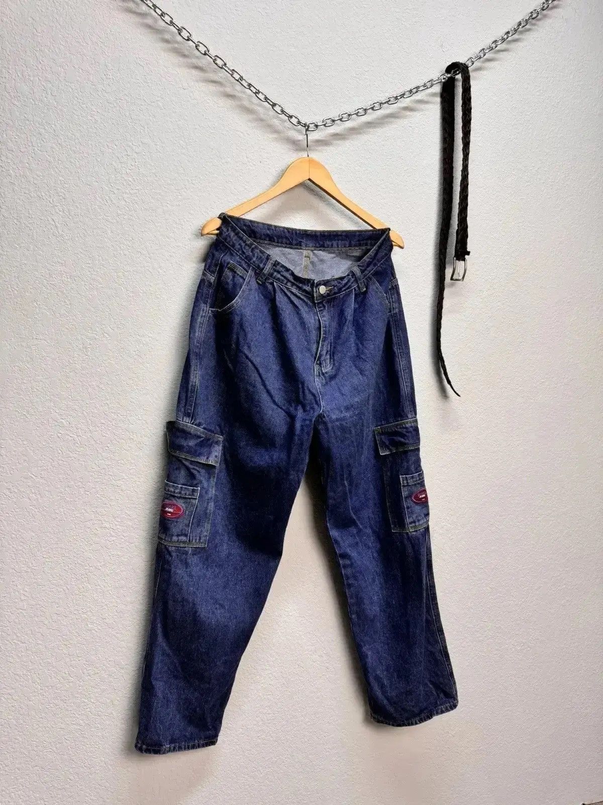 Vintage Junya Watanabe Style G Star raw Bondage Cargo Pans Size US 34 / EU 50 - 3 Thumbnail