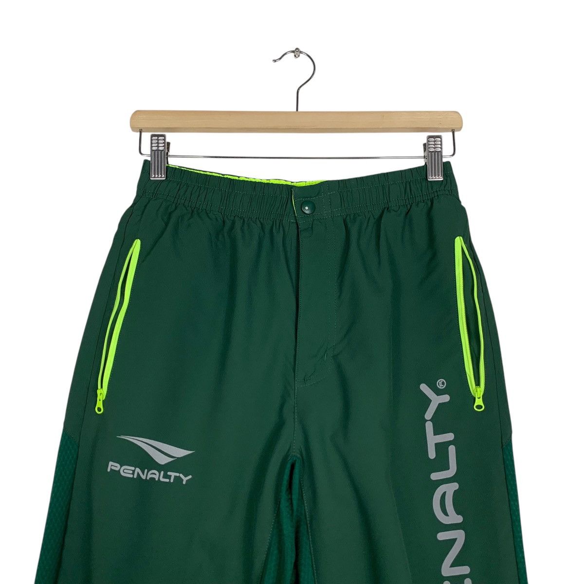 Penalty PENATY BRAZIL Ridgeflex Stretch Green Short Pant #1504-C68 Size US 28 / EU 44 - 2 Thumbnail
