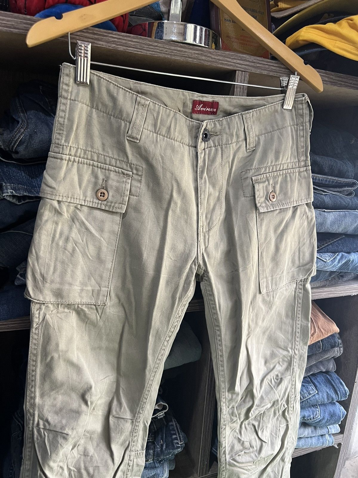 Avirex 🔥Rare Avirex US Navy Monkey Cargo Pant Size US 30 / EU 46 - 5 Thumbnail