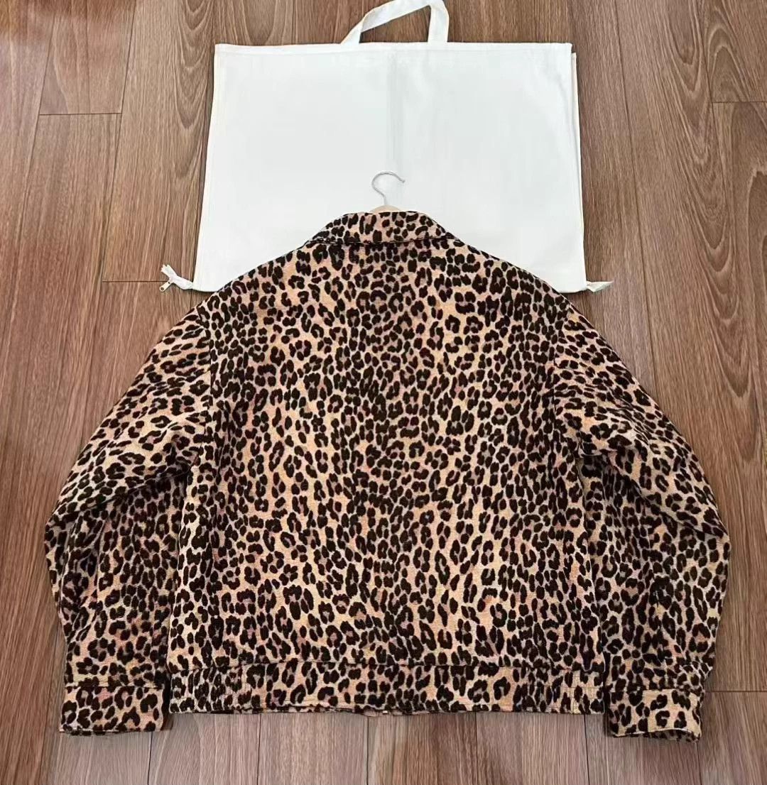 Visvim VISVIM TOP (MAWATA SILK) 24AW Leopard Print Silk Jacket Size US L / EU 52-54 / 3 - 2 Thumbnail