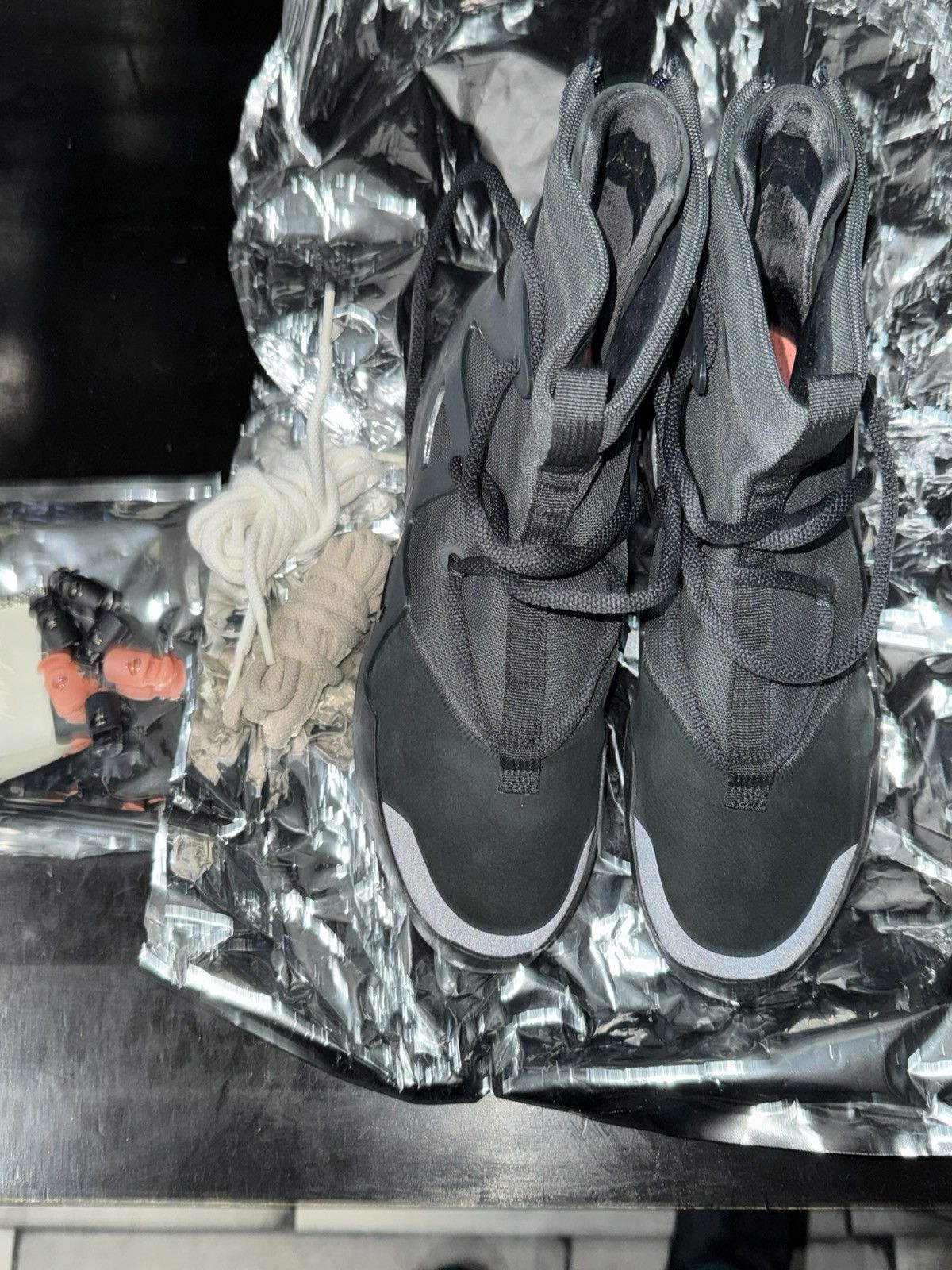 Fear of God × Nike NIKE AIR FEAR OF GOD 1 TRIPLE BLACK Size US 8 / EU 41 - 5 Thumbnail