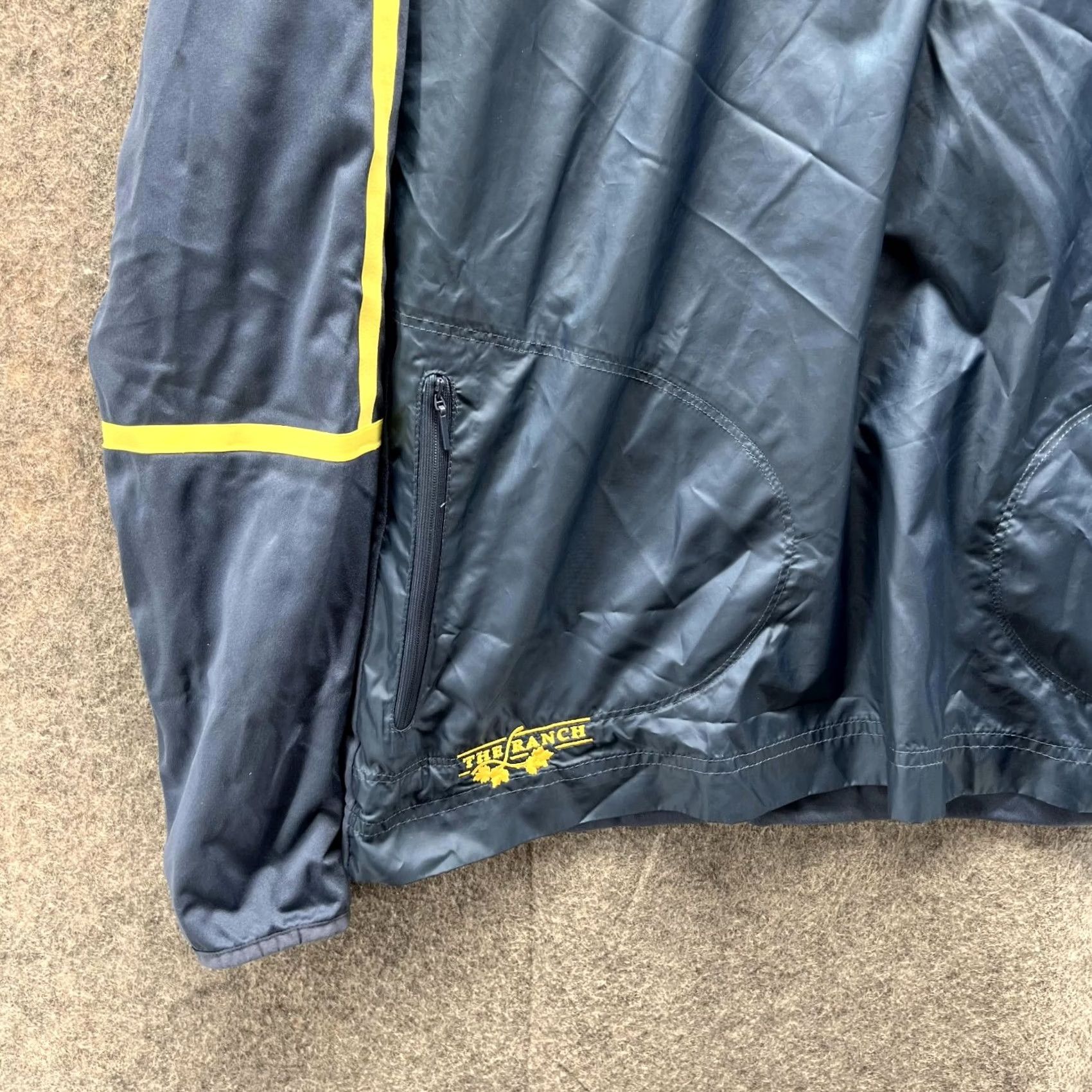 Nike Nike Jacket Men Large Adult Blue Half Zip Polyester Golf Bomber Swoosh Track Vtg Size US L / EU 52-54 / 3 - 5 Thumbnail
