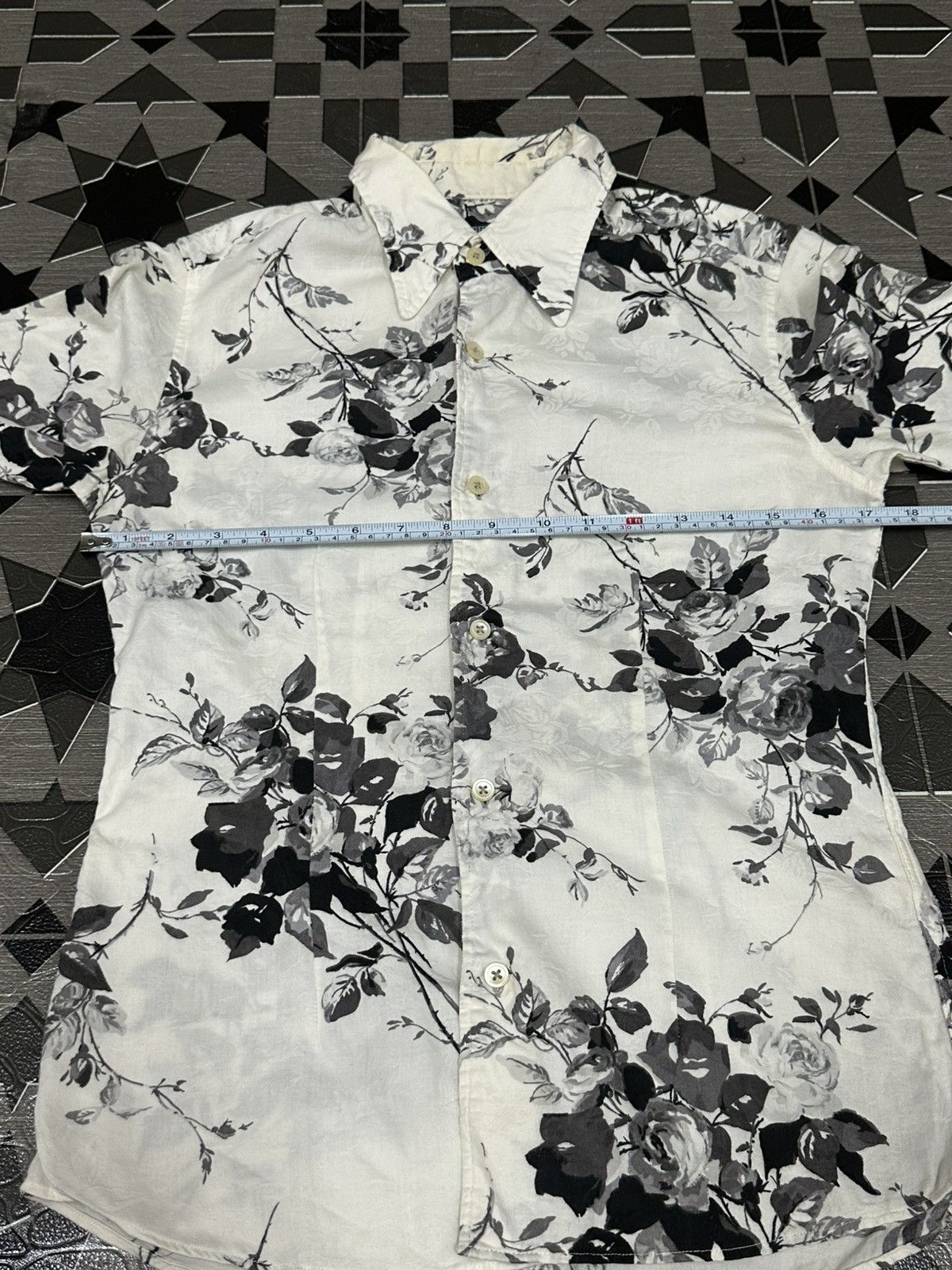 Tornado Mart Tornado Mart Japan Floral Design Button Up Shirt Size US M / EU 48-50 / 2 - 17 Thumbnail