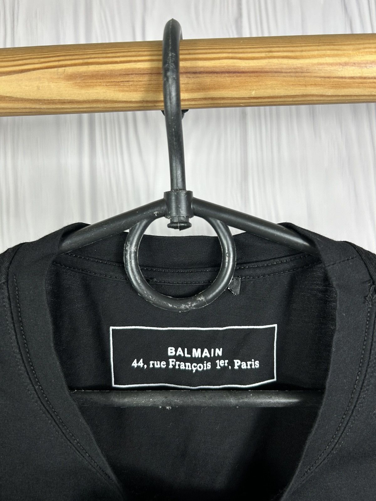Balmain Balmain Paris Shining Big Logo Size S Size US S / EU 44-46 / 1 - 12 Thumbnail