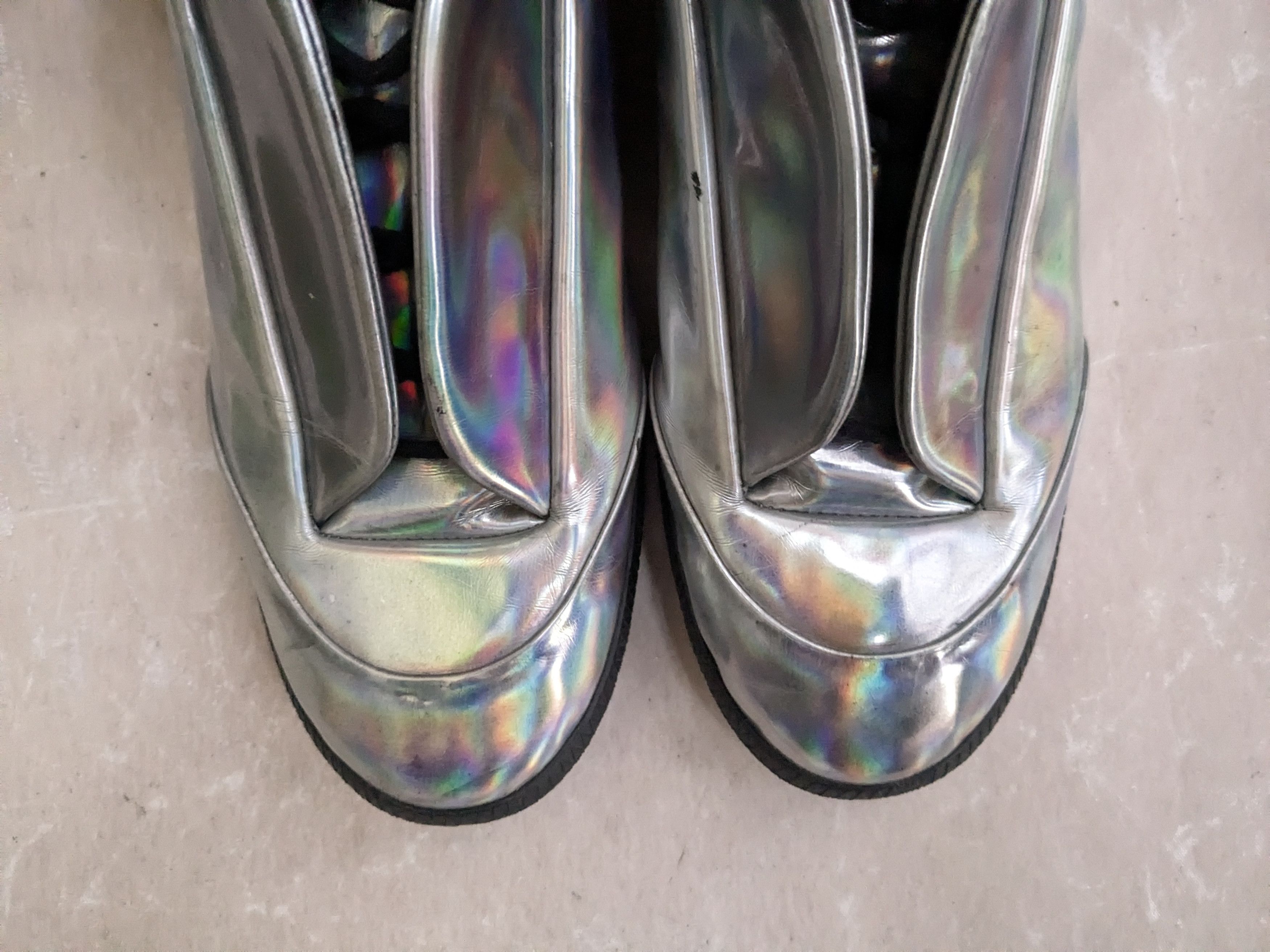 Maison Margiela Maison Martin Margiela Future “Iridescent” Silver 10.5 43.5 Size US 10.5 / EU 43-44 - 4 Thumbnail