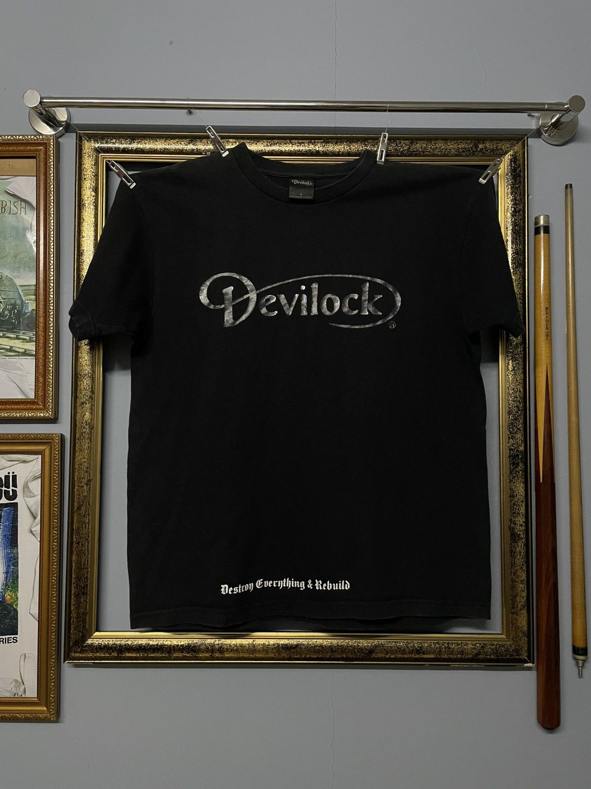 Designer × Japanese Brand × Vintage Vintage 90s Japan Designer Devilock Destroy Everything Tee Size US M / EU 48-50 / 2 - 1 Thumbnail
