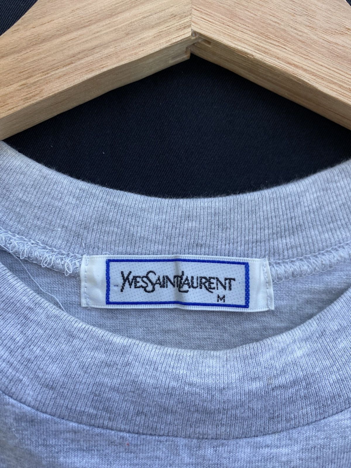 Yves Saint Laurent Rare Vintage Yves Saint Laurent YSL Tshirt Size US S / EU 44-46 / 1 - 7 Thumbnail