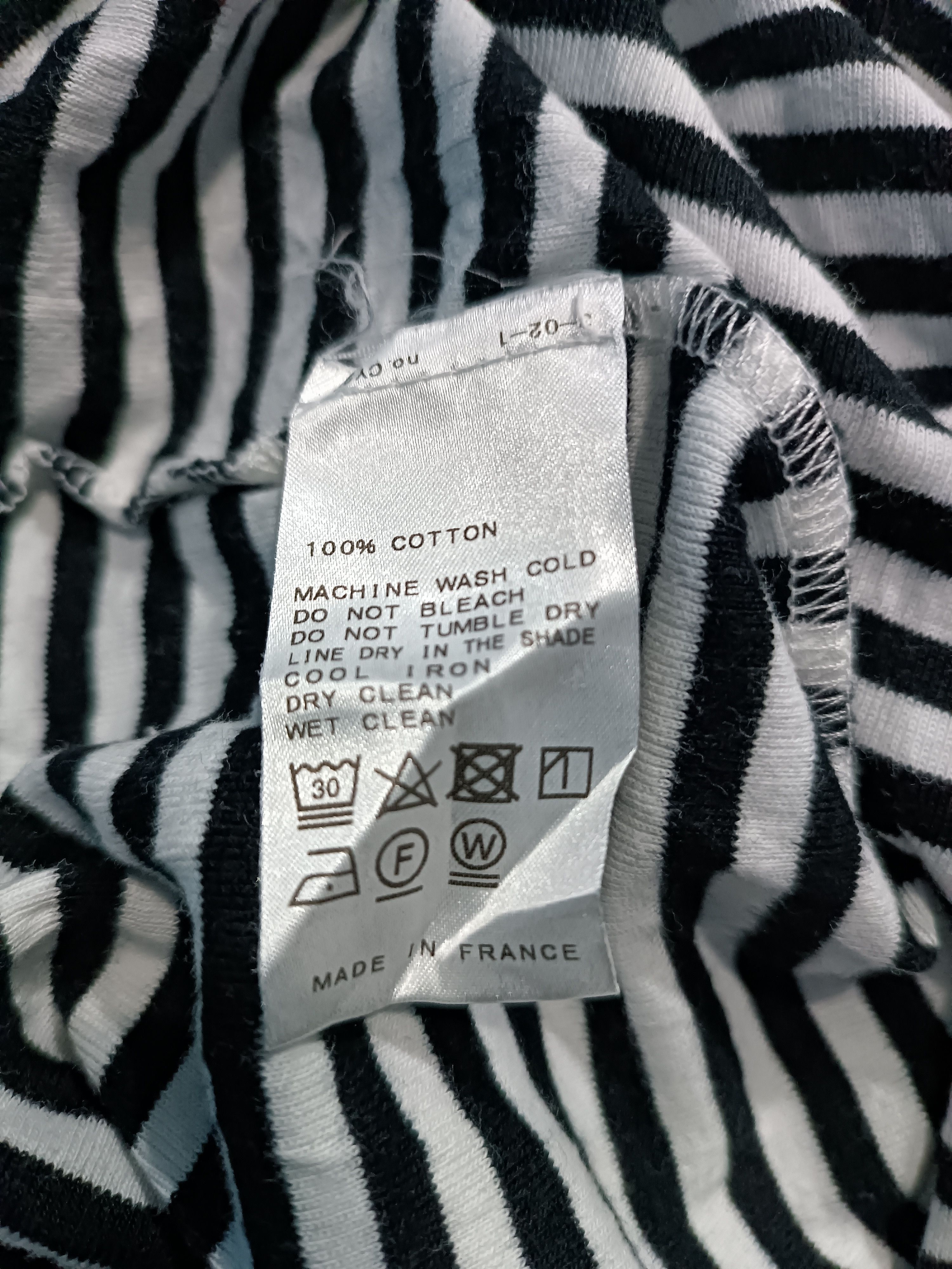 Japanese Brand × Vintage Le Minor Stripe Long Sleeve T-shirt Size ONE SIZE - 5 Thumbnail