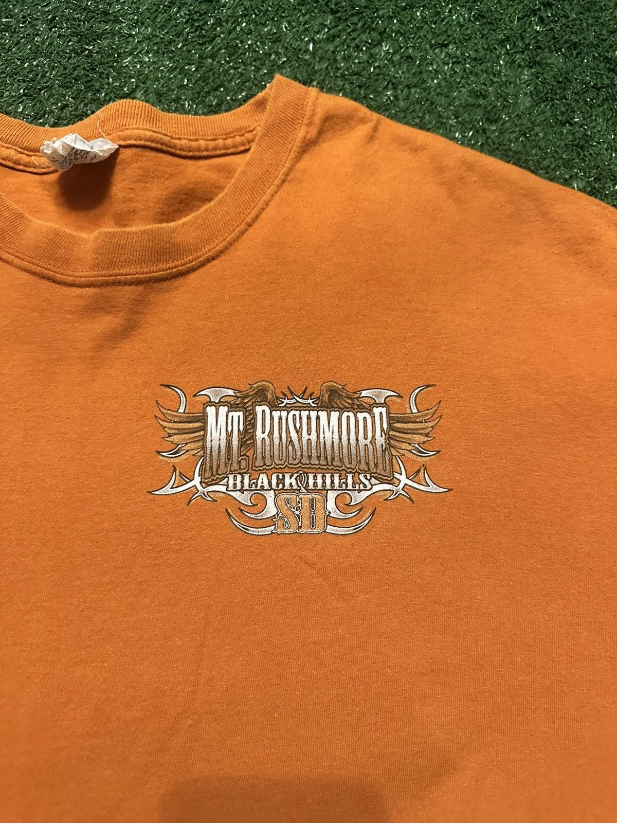 Other Vintage Y2K Mt. Rushmore Black Hills SD Eagle Shirt Size US XXL / EU 58 / 5 - 4 Thumbnail