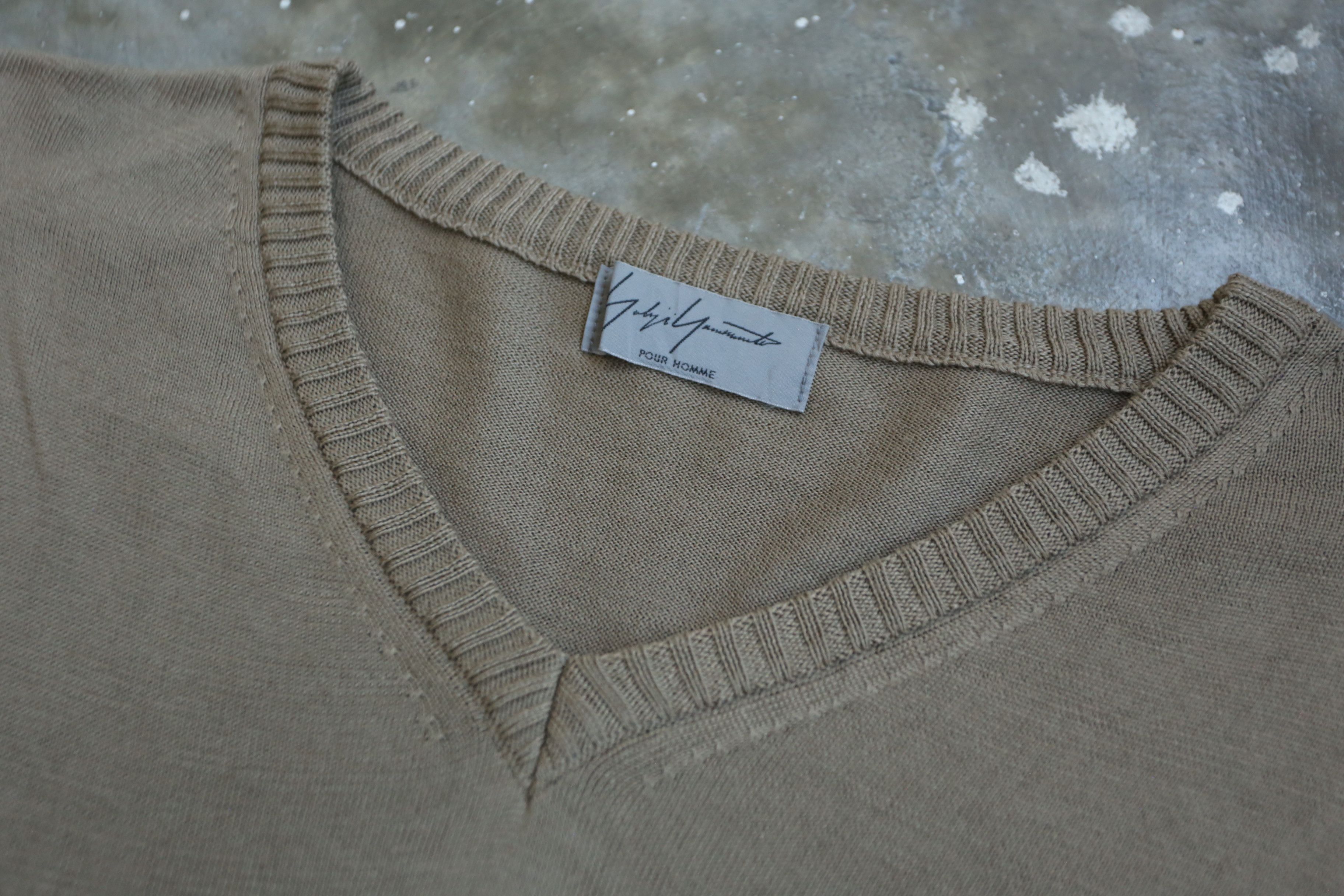 Yohji Yamamoto Yohji Yamamoto - S/S 05 - Lady V-Neck Knit Sweater Size US L / EU 52-54 / 3 - 4 Thumbnail