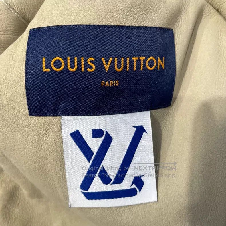 Louis Vuitton Louis Vuitton White and green color-matching fur one-piece Size US S / EU 44-46 / 1 - 5 Thumbnail