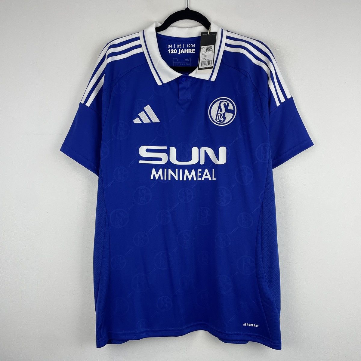 Adidas Schalke 04 Home Adidas Jersey Shirt 2024/2025 size XL LOGO Size US XL / EU 56 / 4 - 1 Thumbnail