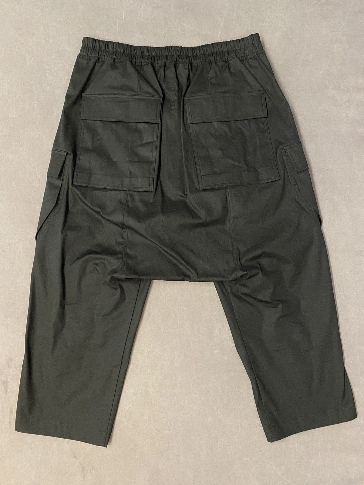 Rick Owens Mainline Cropped Cargo Pants Size US 33 - 3 Thumbnail