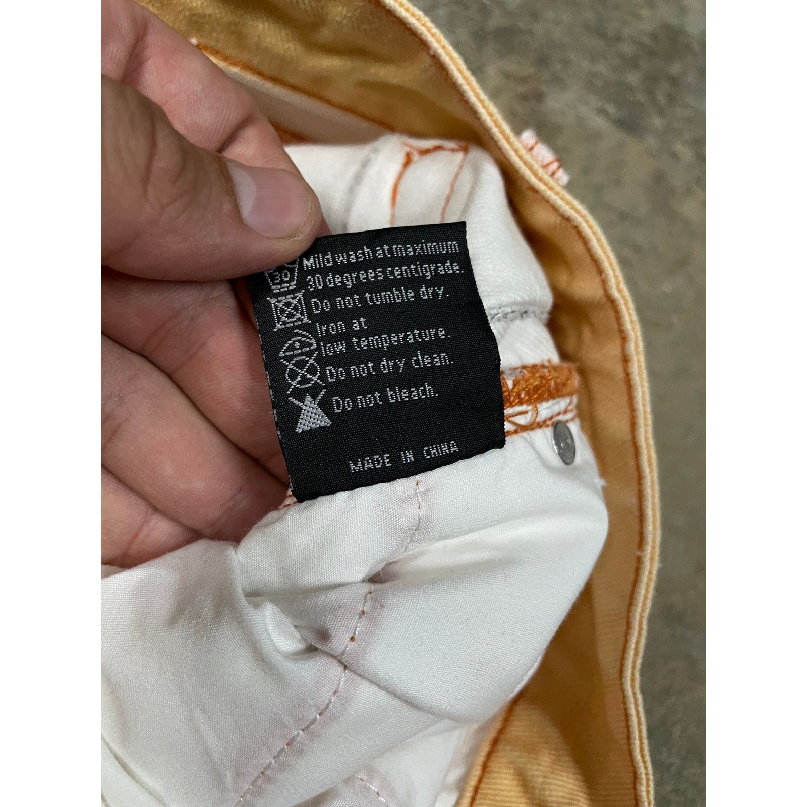 Who Decides War WDW Sunset Denim 30 Used Size US 30 / EU 46 - 4 Thumbnail
