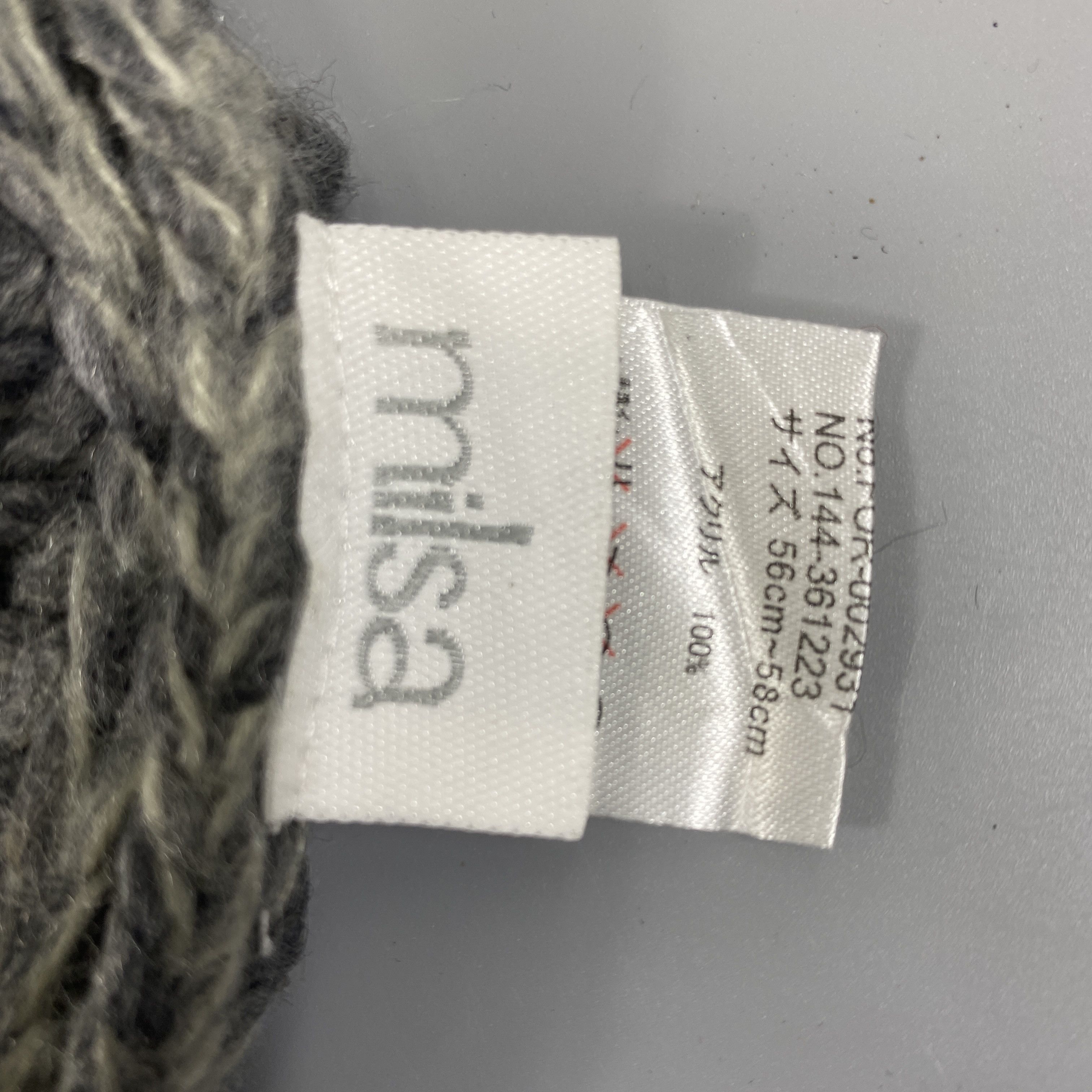 Japanese Brand Milsa Beanie Hats With Pom Pom -BN1070 Size ONE SIZE - 8 Thumbnail