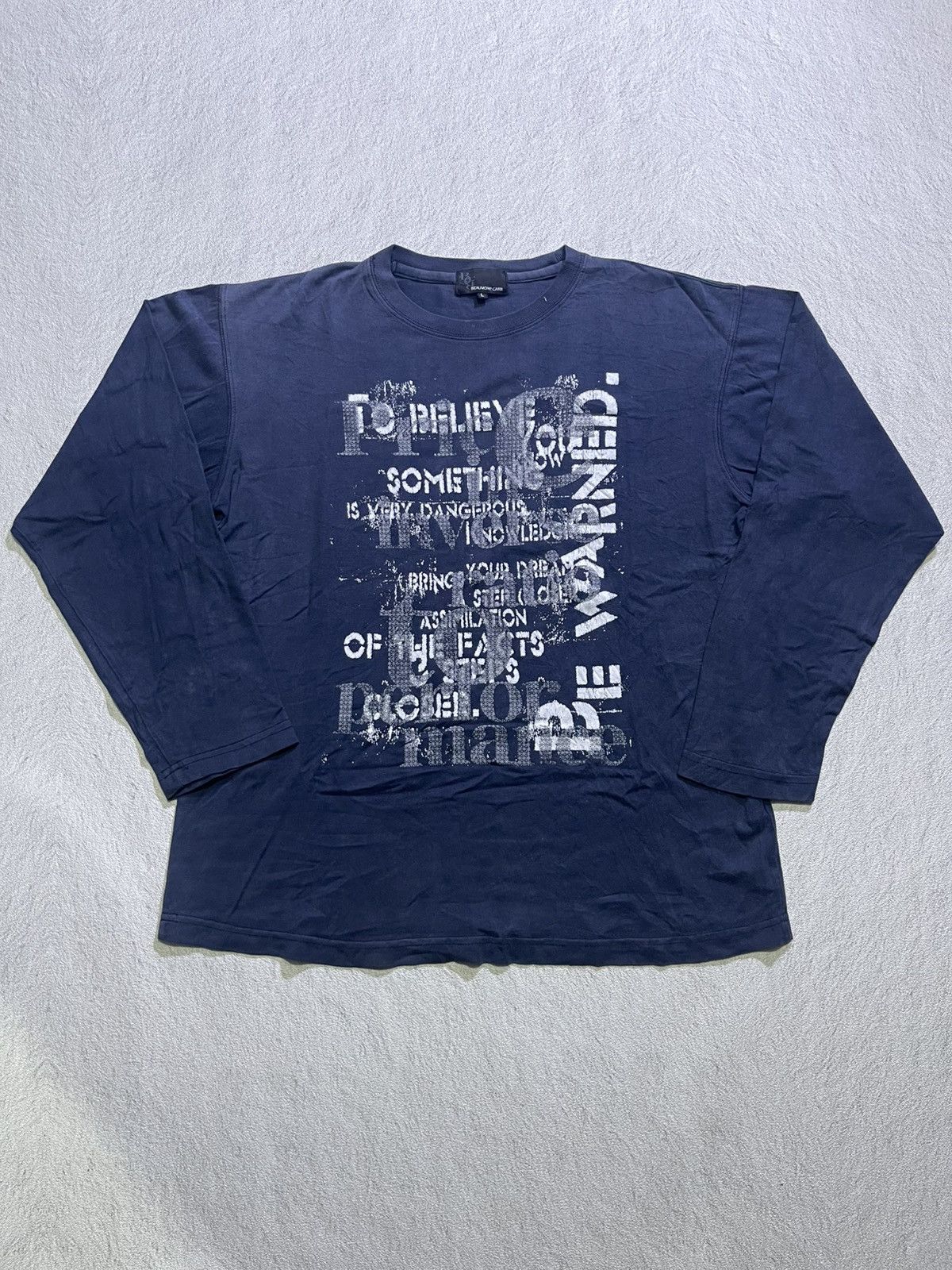 Hysteric Glamour Y2K BEAUMONT CARR LONG SLEEVE TSHIRT Size US L / EU 52-54 / 3 - 1 Thumbnail