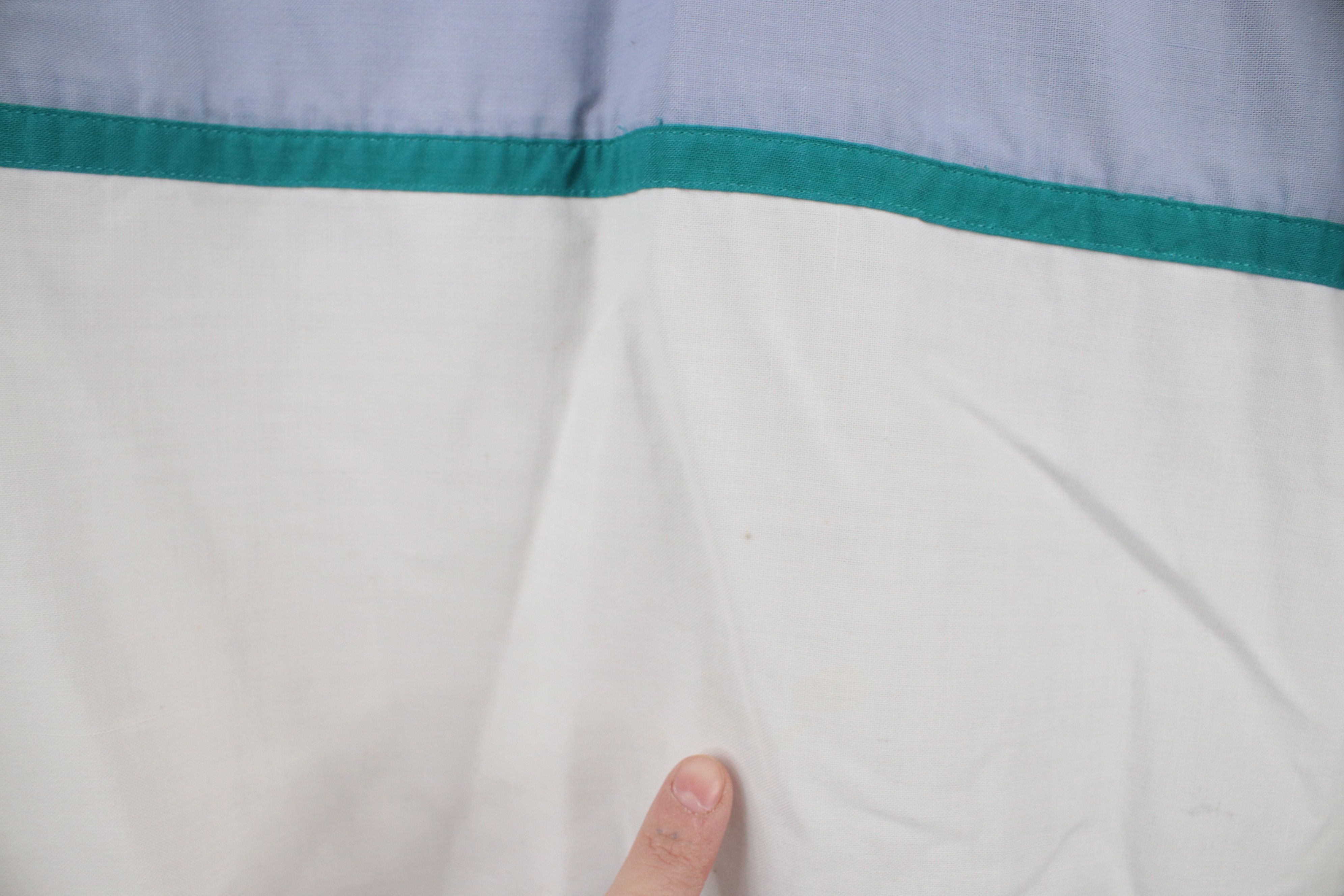 Vintage Vintage 90s Streetwear Block Collared Pullover Polo Shirt Size US L / EU 52-54 / 3 - 7 Thumbnail
