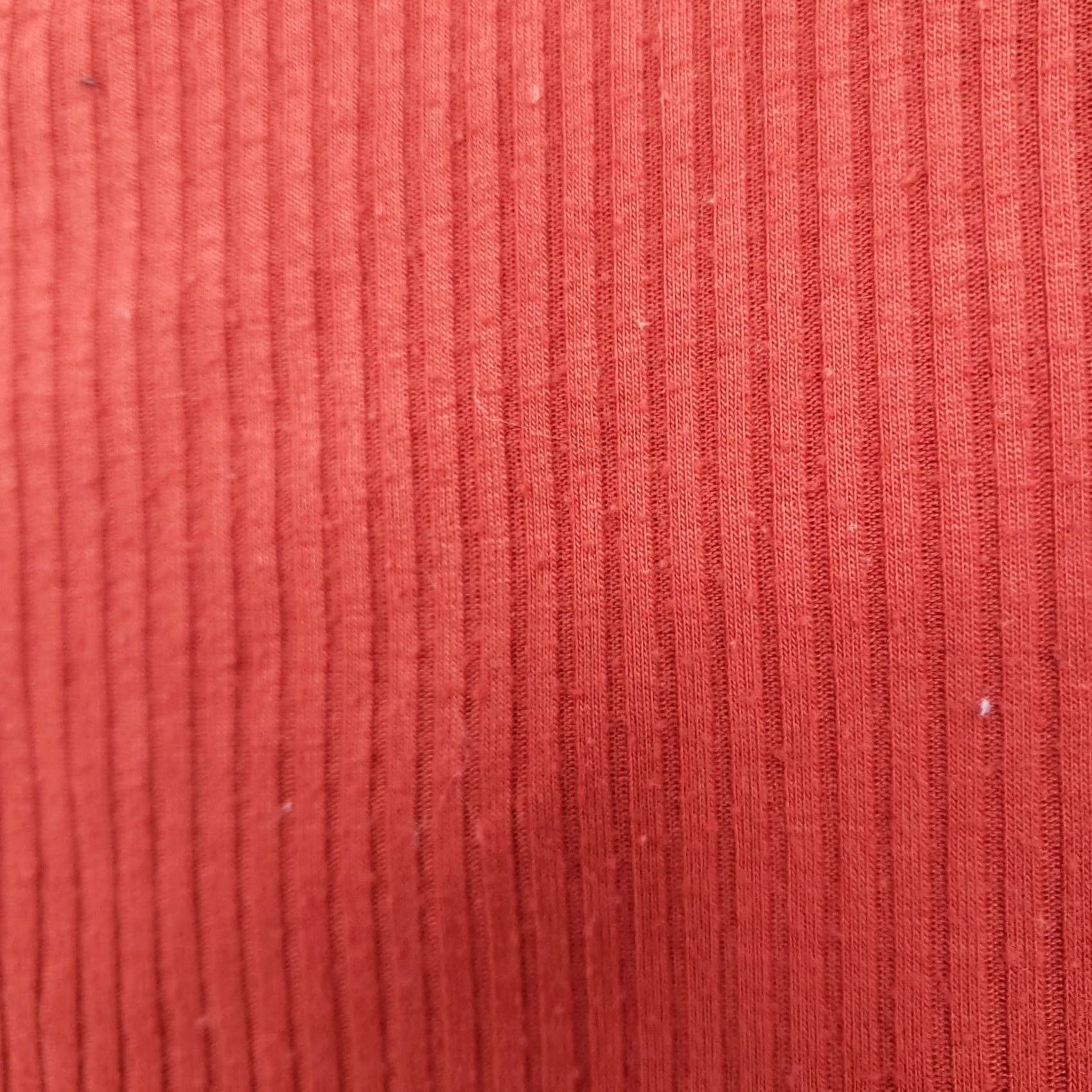 Vintage Rue21 T-Shirt Womens XS Red Cropped Henley Short Sleeve Ribbed Polyester Blend Size XS / US 0-2 / IT 36-38 - 7 Thumbnail