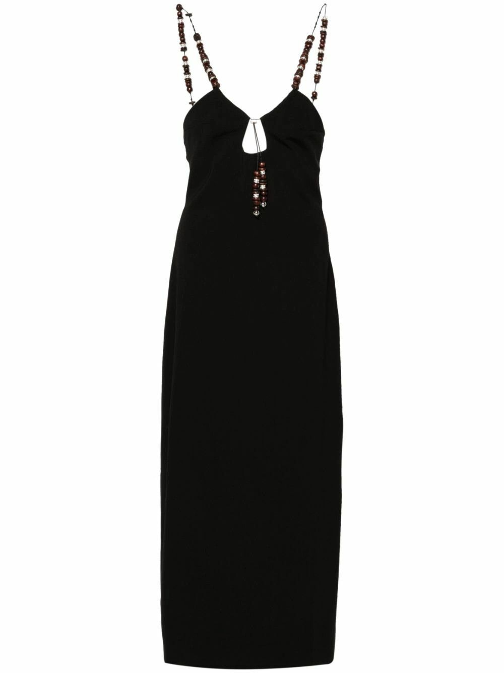 16Arlington o1mle1125 Solaria Midi Dress in Black Size S / US 4 / IT 40 - 1 Thumbnail