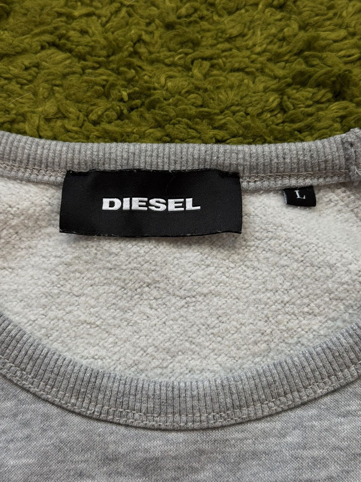 Diesel Diesel iconic punk big logo Y2K style sweatshirt Size US L / EU 52-54 / 3 - 4 Thumbnail
